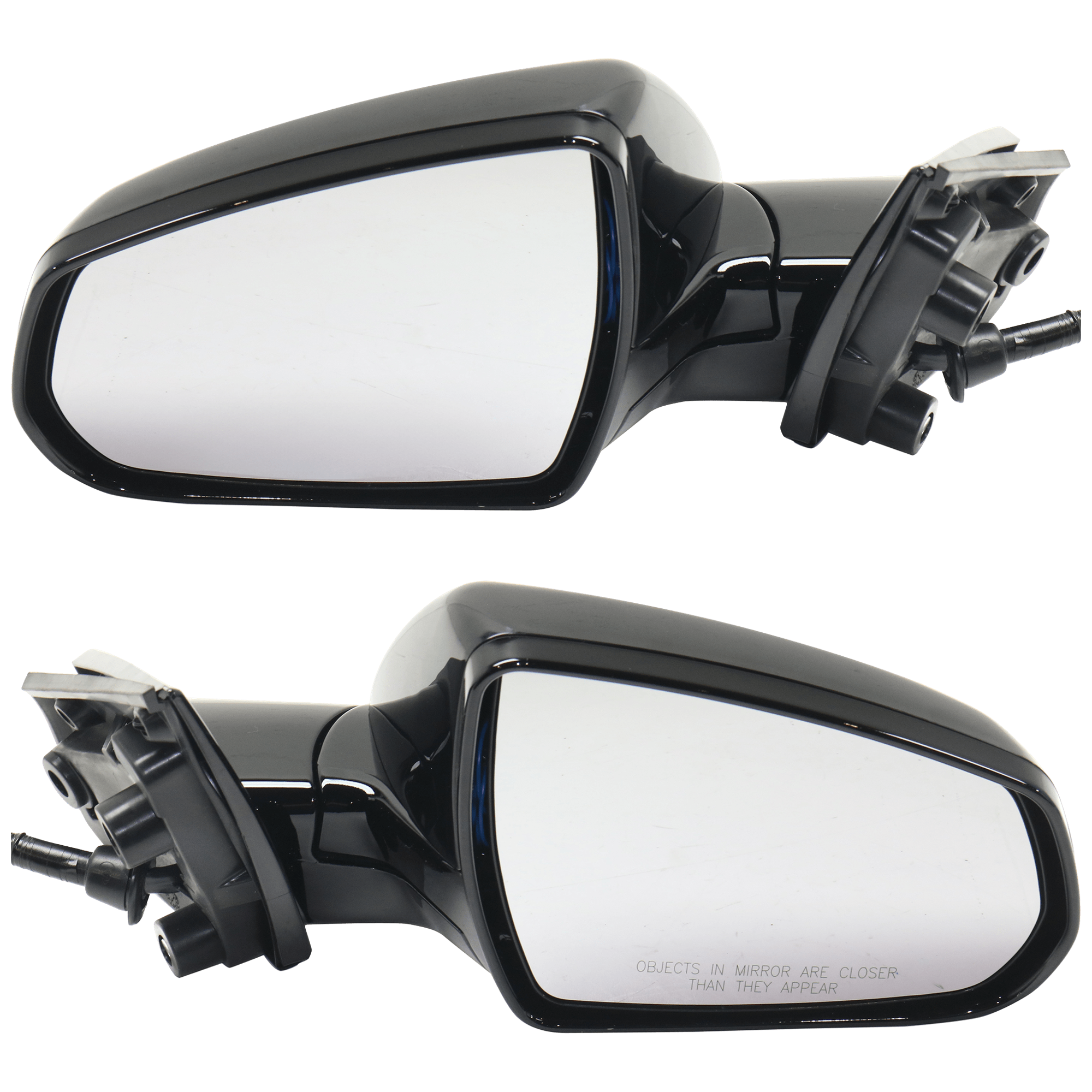 AM SRX 13-16 MIRROR RH AND LH Power Power Folding Heated Paintable w Memory w o Etched Warning 15-15-2nd Design SKU SET JGM158ER Partslink GM1320528 GM1321528 OEM 22847418 PFM 23213091-23251489