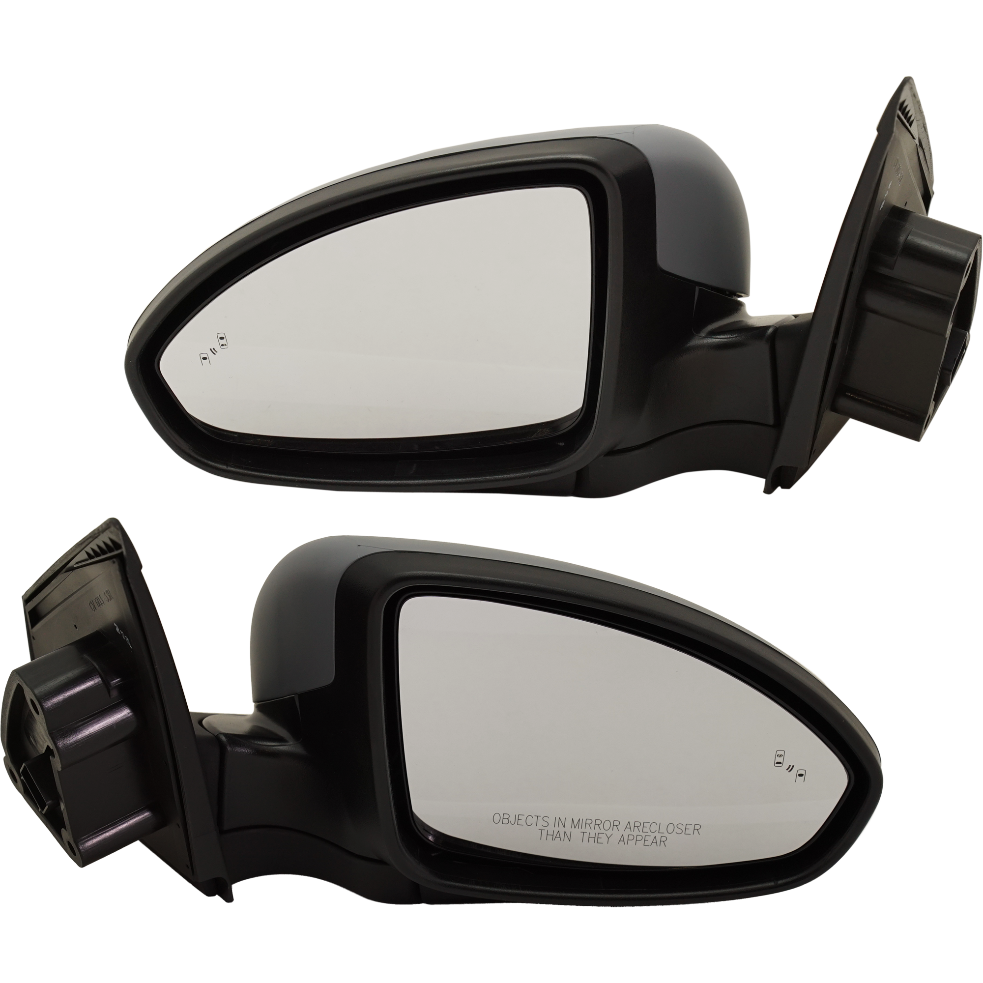 AM CRUZE 13-15 CRUZE LIMITED 16-16 MIRROR RH AND LH Power Heated Manual Folding Paintable w Blind Spot Detection in Glass No Auto dimming Memory and Signal Light SKU SET JGM182ER Partslink GM1320549 GM1321549 OEM 19260461-19260462