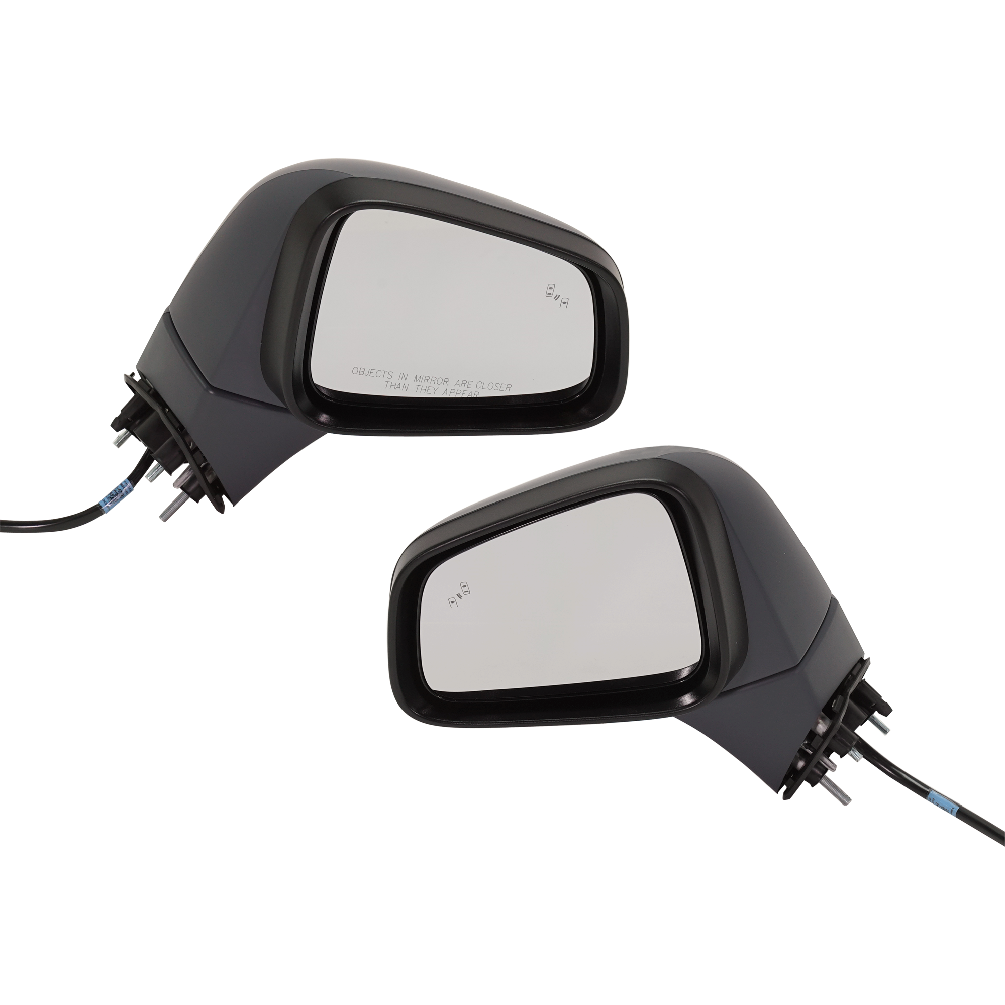 AM TRAX 17-21 MIRROR RH AND LH Power Manual Folding Heated Paintable w BSD and Signal Light w o Side Object Sensor LT Premier Models Mexico Built Vehicle SKU SET JGM208ER S OEM 42590880 PFM 42590952 PFM