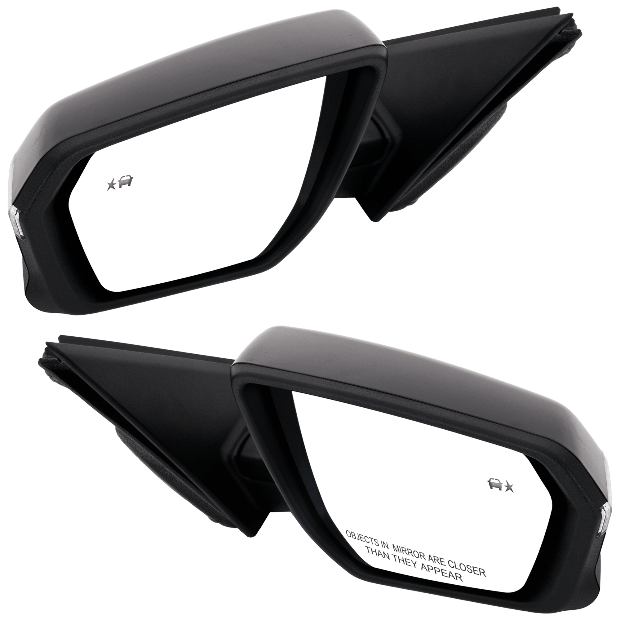 AM TERRAIN 18-22 EQUINOX 19-22 MIRROR RH AND LH Power Manual Folding Heated Paintable w BSG Memory and Signal Light No Auto dimming and Puddle Light HD Surround Vision SKU SET JGM212ER S Partslink GM1320617 GM1321617 OEM 84404677 PFM 84604250 PFM