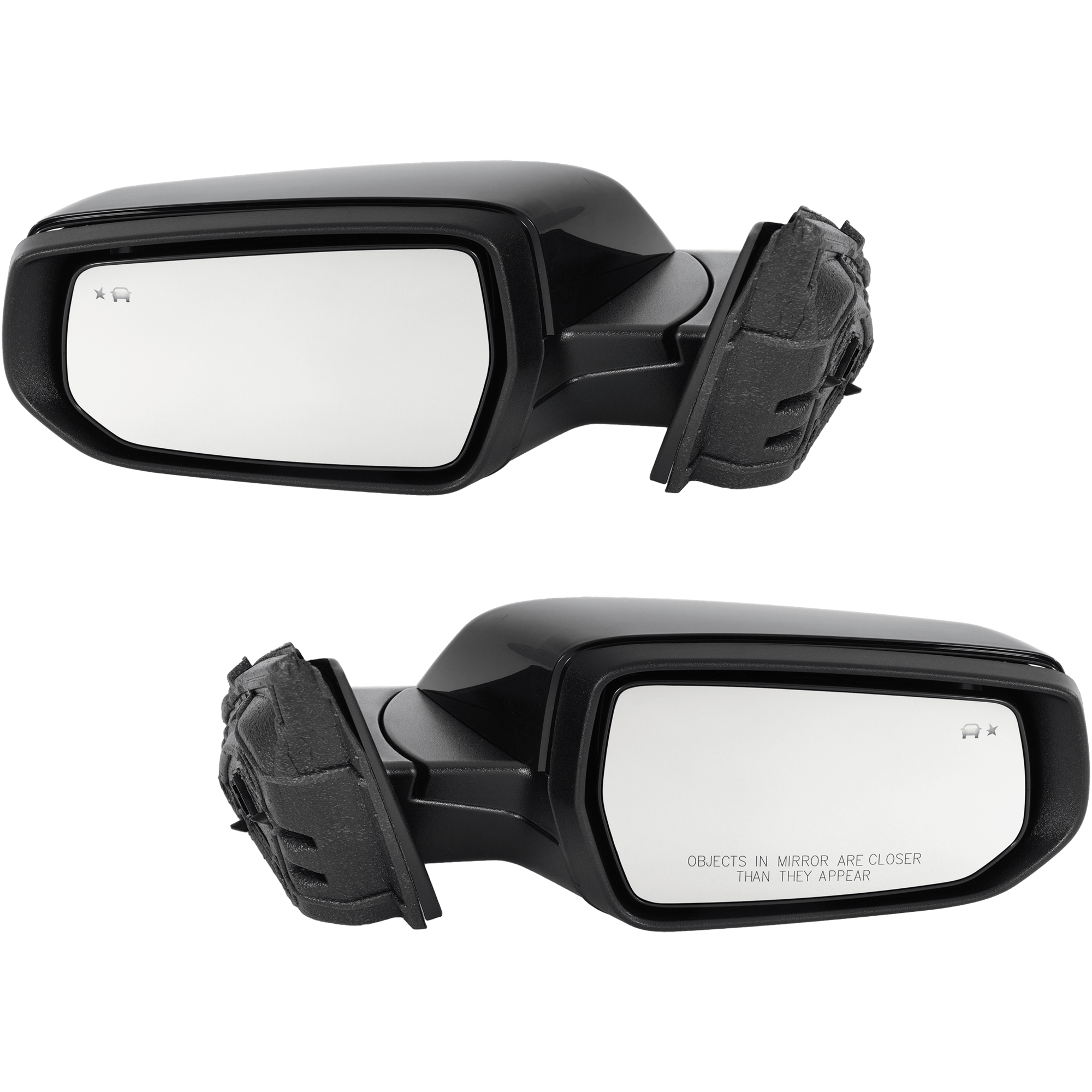 AM MALIBU 16-22 MIRROR RH AND LH Power Manual Folding Non Heated Paintable w BSD No Auto dimming Memory and Signal Light w Lane Change Assist LS RS Models SKU SET JGM214ER Partslink GM1320598 GM1321598 OEM 84450521 PFM 84705520 PFM