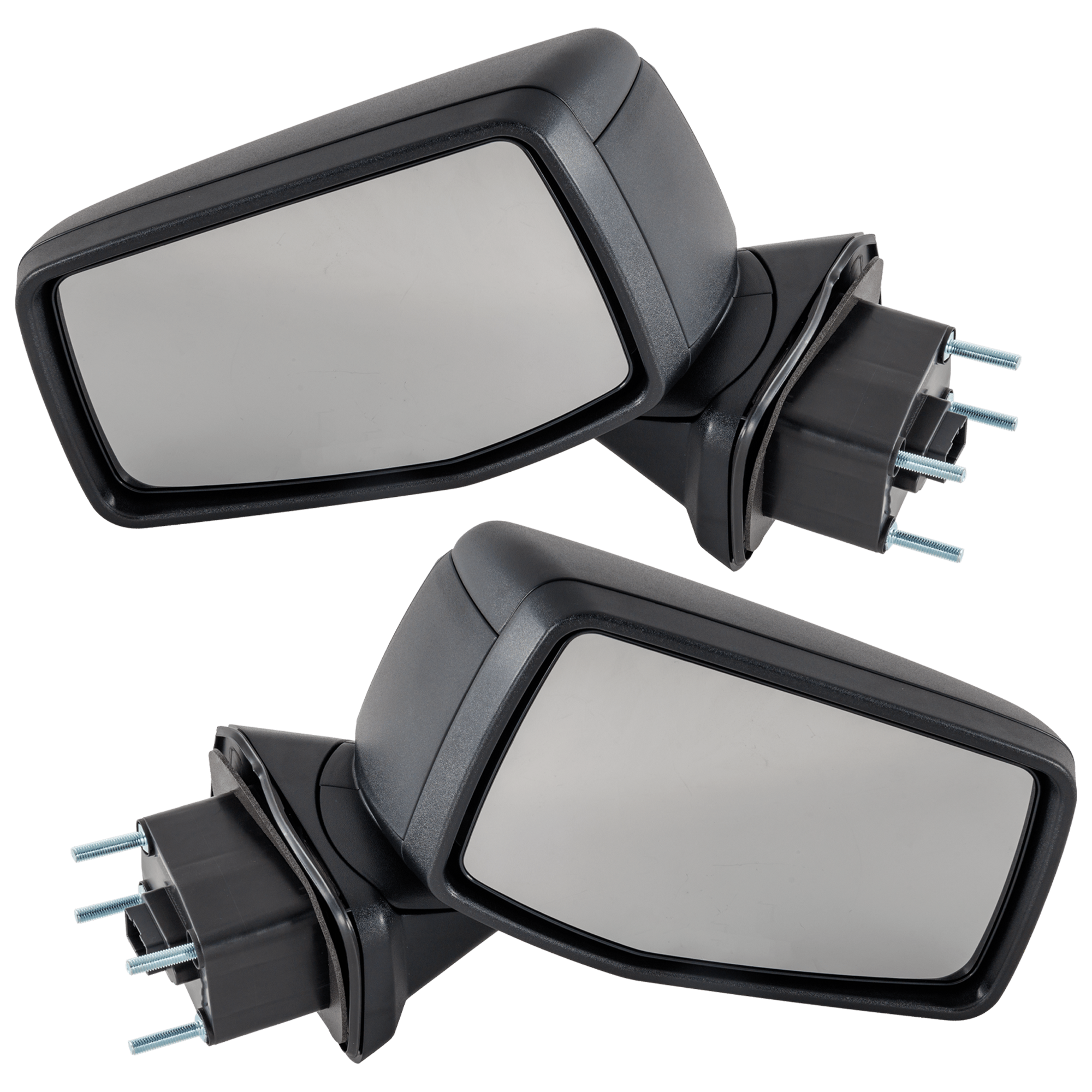 AM SIERRA 1500-19-24 MIRROR RH AND LH Non Towing Power Manual Folding Heated Textured 22-22 Crew Extended Cab Pick Up No Signal Light Auto Dimming SKU SET JGM229ER Partslink GM1320649 GM1321649 OEM 84575702-84485317-84732426-843