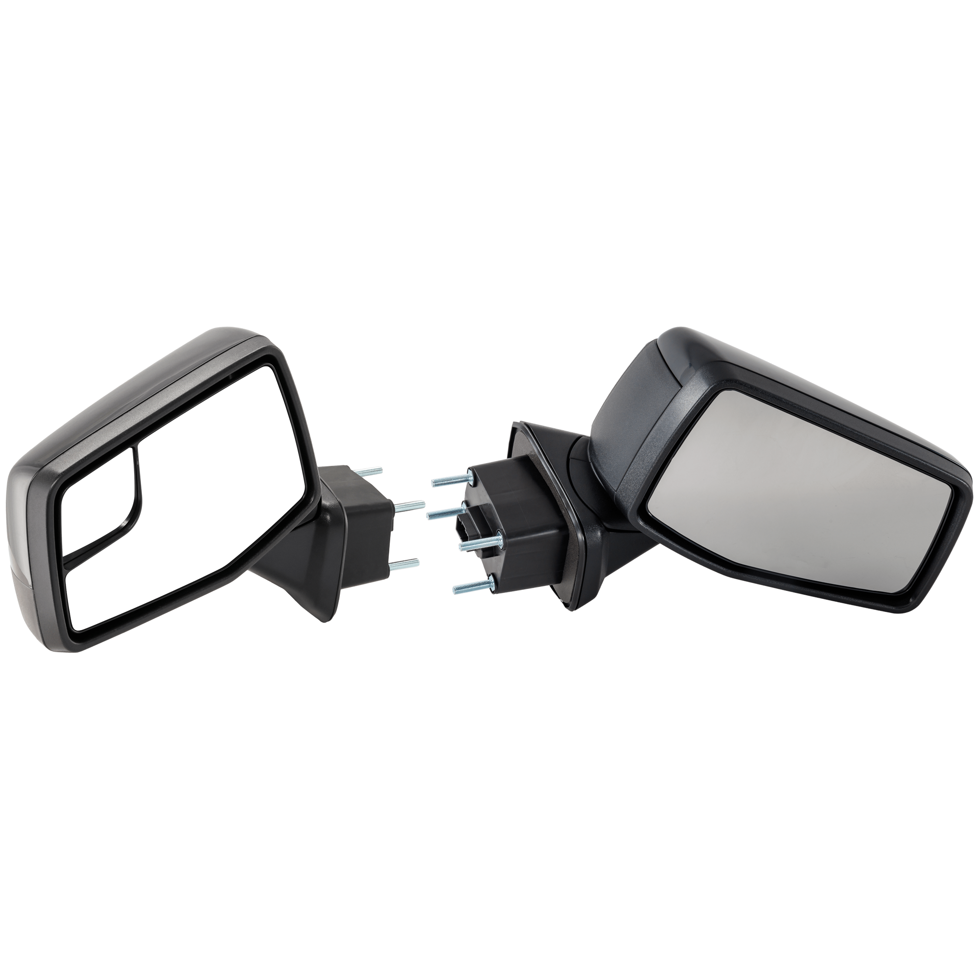 AM SIERRA 1500-19-24 MIRROR RH AND LH Non Towing Power Manual Folding Heated Paintable 22-22 Crew Extended Cab Pick Up No Signal Light Auto Dimming w Temp Sensor RH SKU SET JGM231ER Partslink GM1320650 GM1321650 OEM 84575702-84485317-84732186-843
