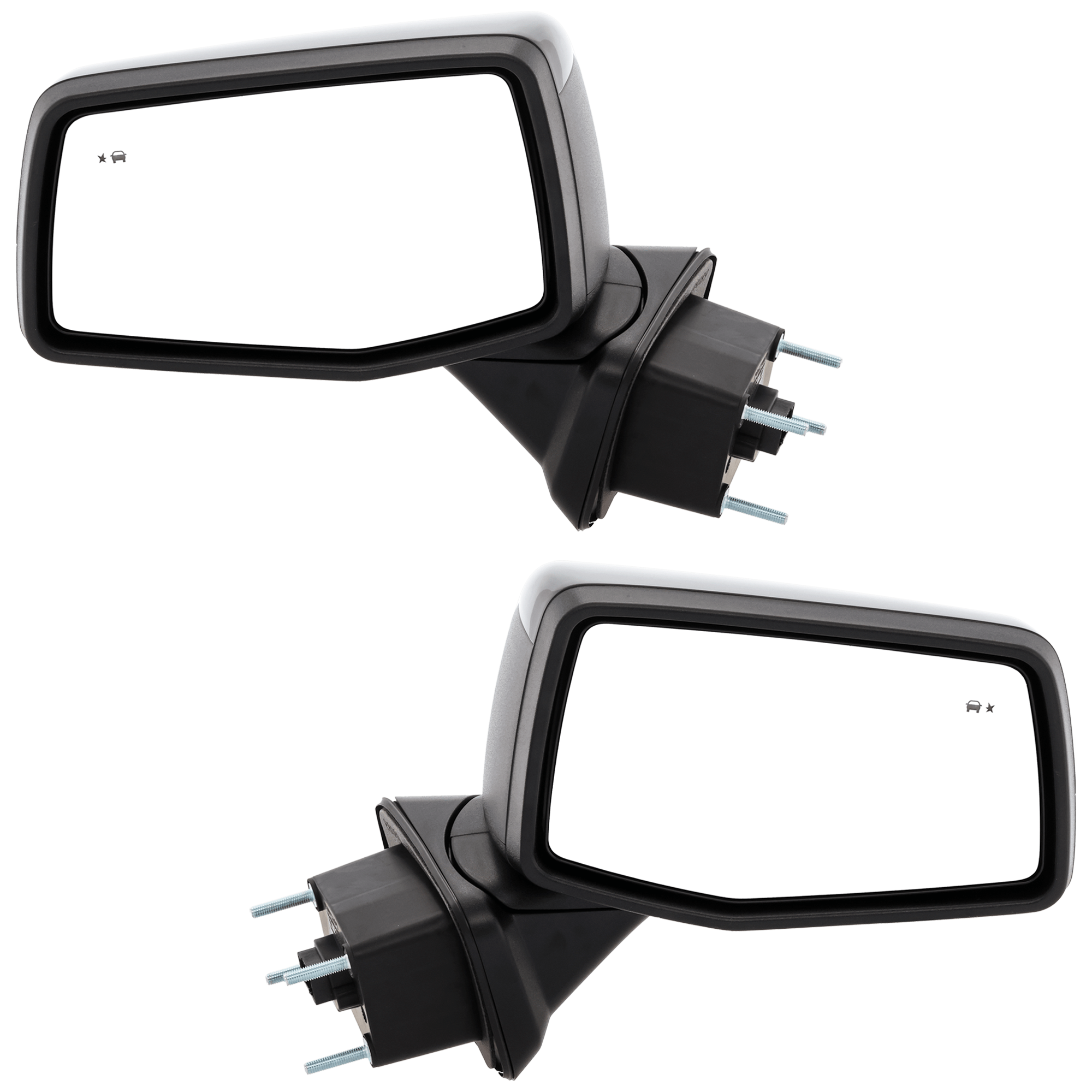 AM SIERRA 1500-19-23 MIRROR RH AND LH Power Manual Folding Heated Paintable w In housing Signal Light Blind Spot Detection in Glass No Memory Puddle Light Auto Dimming SKU SET JGM241ER S Partslink GM1320626 GM1321626 OEM 84575705-84823229-84485330-847