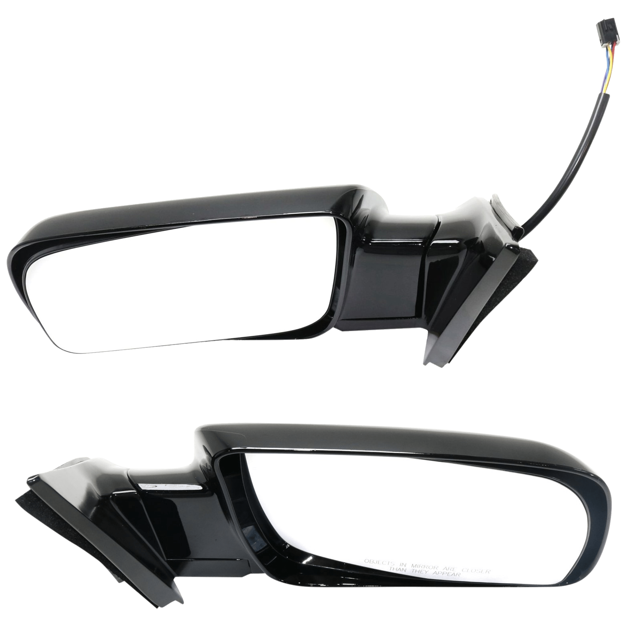AM C K FULL SIZE P U 88-02 MIRROR RH AND LH Non Towing Power Manual Folding Non Heated Paintable No Auto dimming BSD Memory and Signal Light Standard Type SKU SET JGM24ER Partslink GM1320122 GM1321122 OEM 15764757-15764758