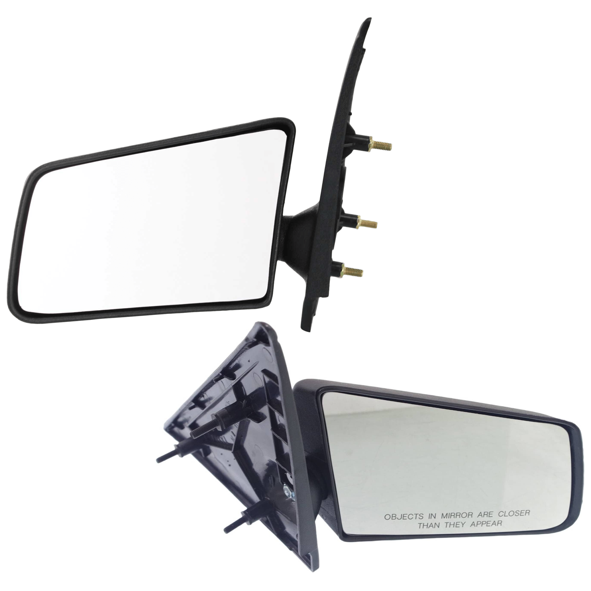 AM S10 PICKUP 94-04 BLAZER 95-05 MIRROR RH AND LH Manual Adjust Manual Folding Non Heated Textured Standard Type SKU SET JGM25R Partslink GM1320129 GM1321129 OEM 15977933-15977934