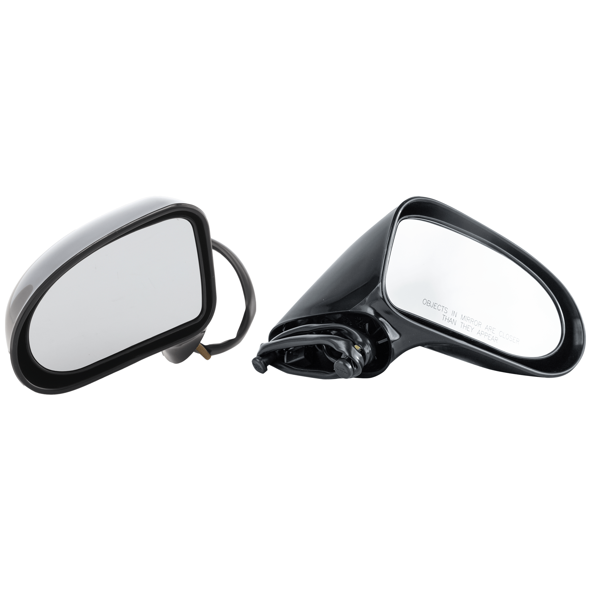 AM LE SABRE 92-99 MIRROR RH AND LH Power Non Folding Non Heated Paintable w o Sensor SKU SET JGM35ER Partslink GM1320138 GM1321138 OEM 20744294-25551197
