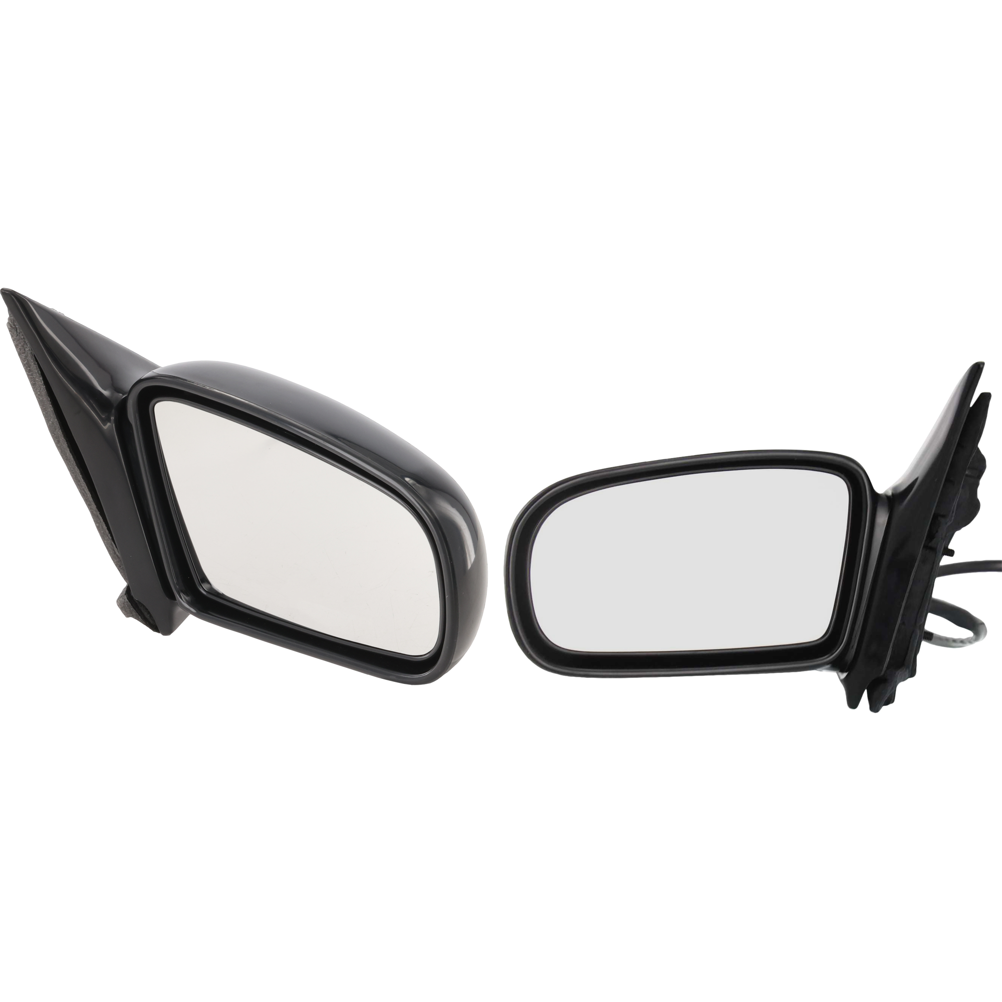 AM MALIBU 97-03 CLASSIC 04-05 MIRROR RH AND LH Manual Adjust Manual Folding Non Heated Paintable SKU SET JGM37R Partslink GM1320152 GM1321152 OEM 22683206-22683207