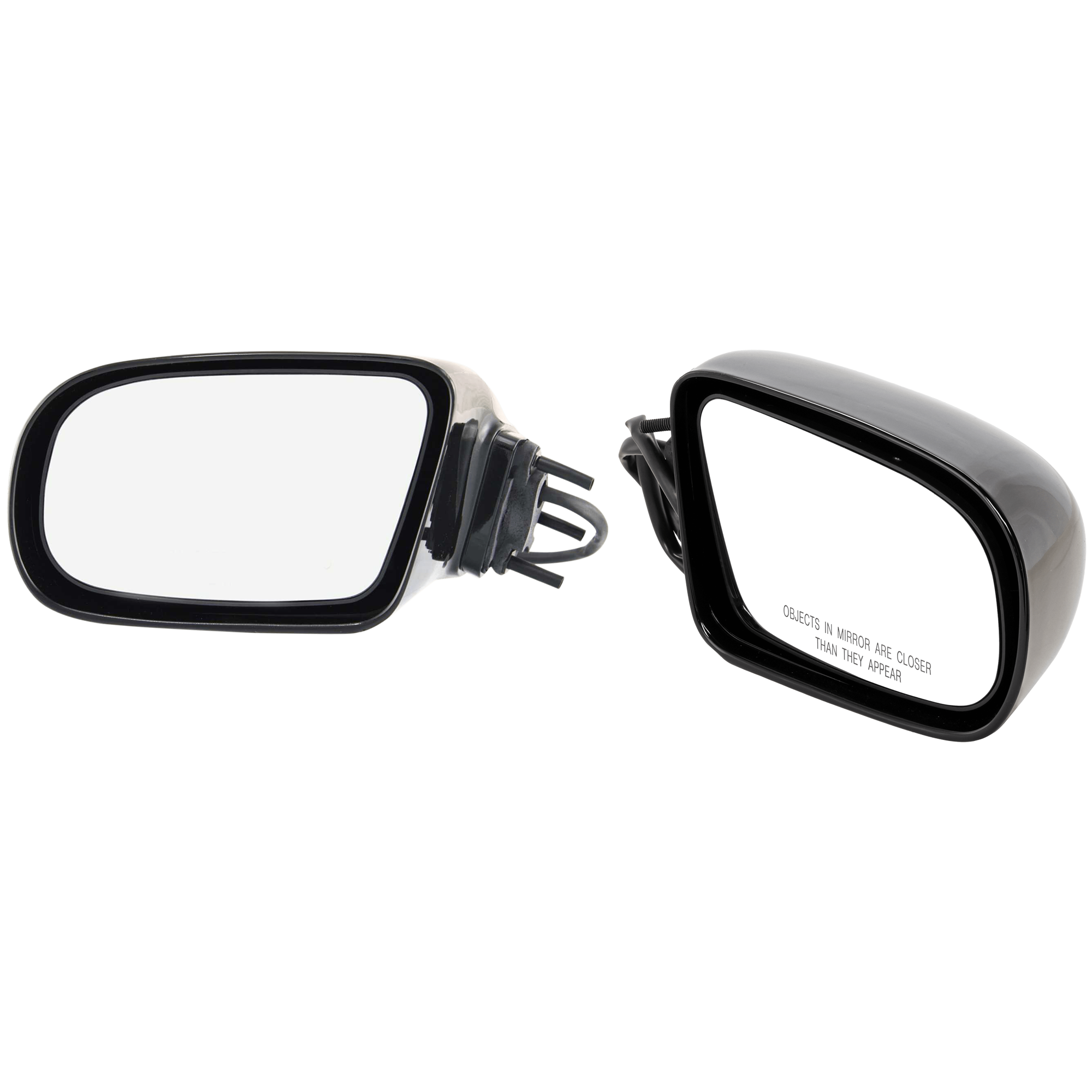 AM CUTLASS SUPREME 90-97 MIRROR RH AND LH Power Non Folding Non Heated Paintable SKU SET JGM40ER Partslink GM1320154 GM1321154 OEM 88895185-88895186