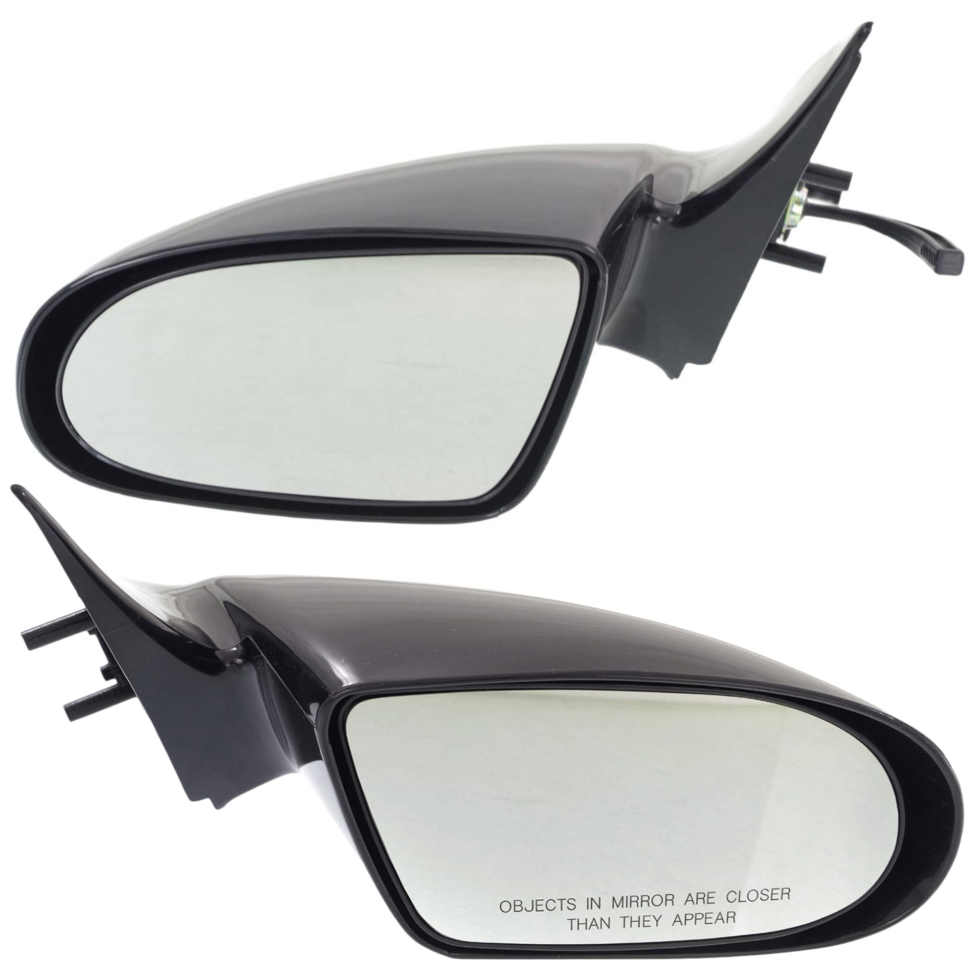 AM METRO 89-94 MIRROR RH AND LH Manual Adjust Non Folding Non Heated Paintable SKU SET JGM46R Partslink GM1320139 GM1321139 OEM 10199651-15637916