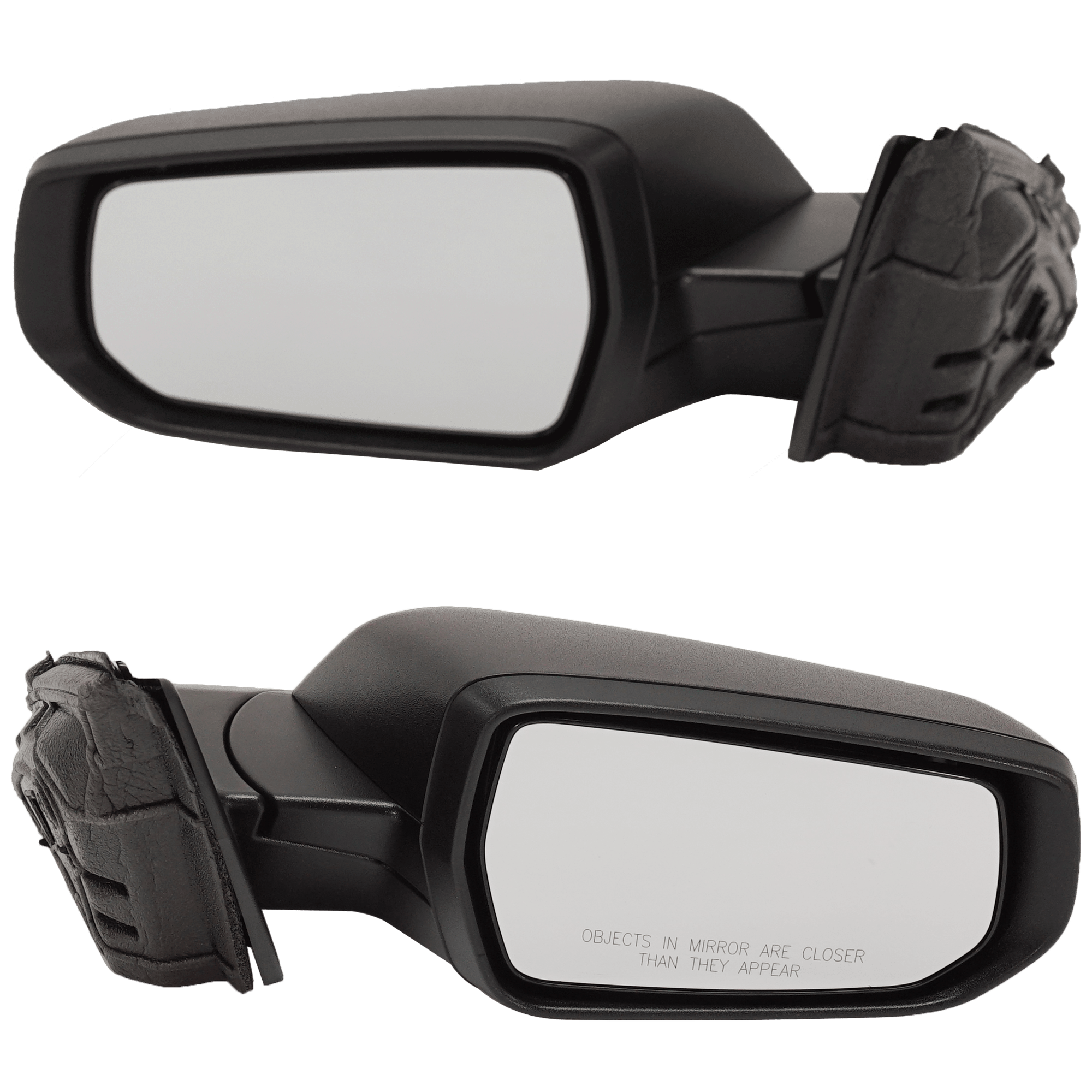AM MALIBU 16-24 MIRROR RH AND LH Manual Folding Non Heated Textured L LS w o Lane Change Assist Models No Memory and Signal Light SKU SET JGM57ER Partslink GM1320558 GM1321558 OEM 84288097 PFM 84026841-84705490