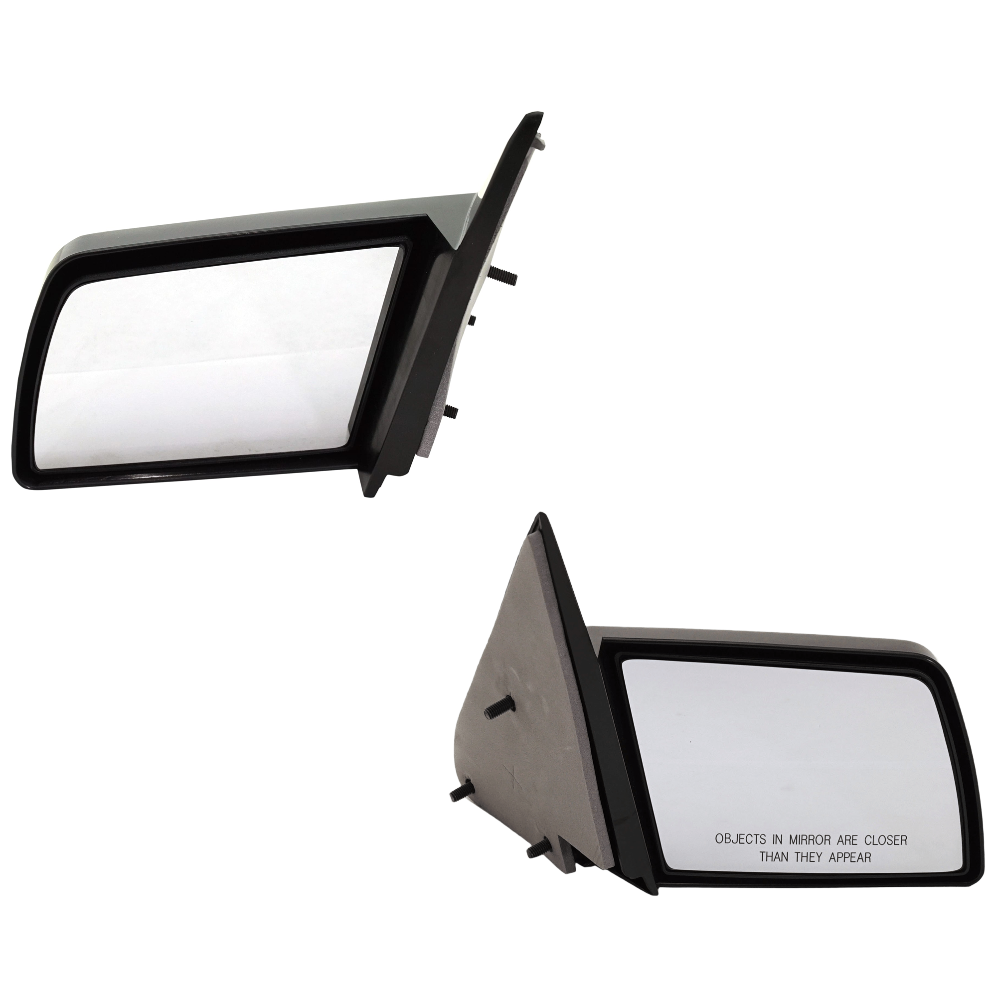 AM C K FULL SIZE P U 88-02 MIRROR RH AND LH Manual Adjust Non Heated Non Folding Paintable No Auto dimming BSD Memory and Signal Light SKU SET JGM62R Partslink GM1320170 GM1321170 OEM 15697335-15697336