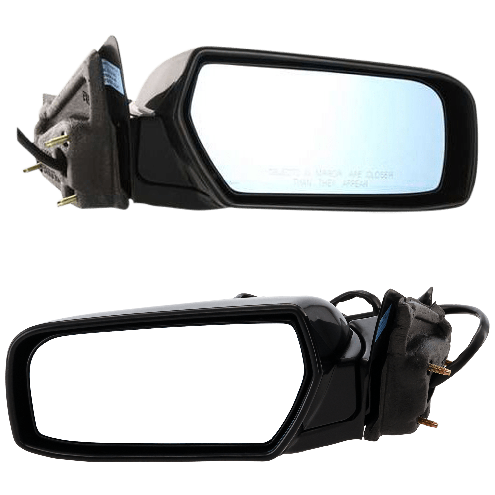 AM CTS 03-07 MIRROR RH AND LH Power Manual Folding Heated Paintable w Memory No Auto dimming BSD and Signal Light SKU SET JGM75ER Partslink GM1320357 GM1321357 OEM 25765008-25765009