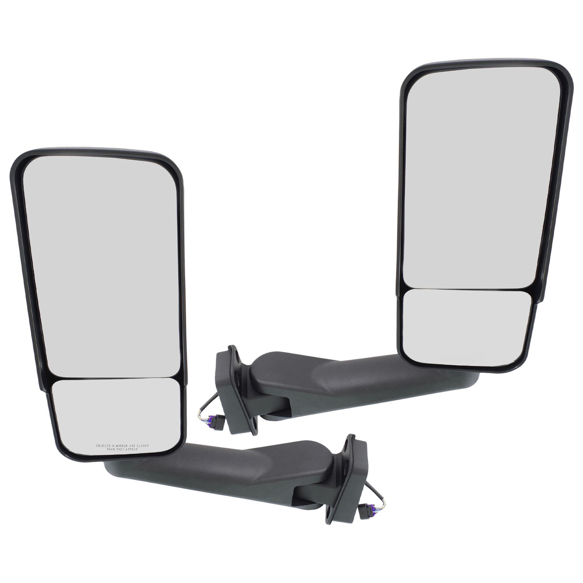 AM C4500 TOPKICK KODIAK 03-09 MIRROR RH AND LH Power Manual Folding Heated Paintable w In housing Signal Light No Auto dimming BSD and Memory SKU SET JGM92ER S Partslink GM1320687 GM1321687 OEM 25886104-25886112