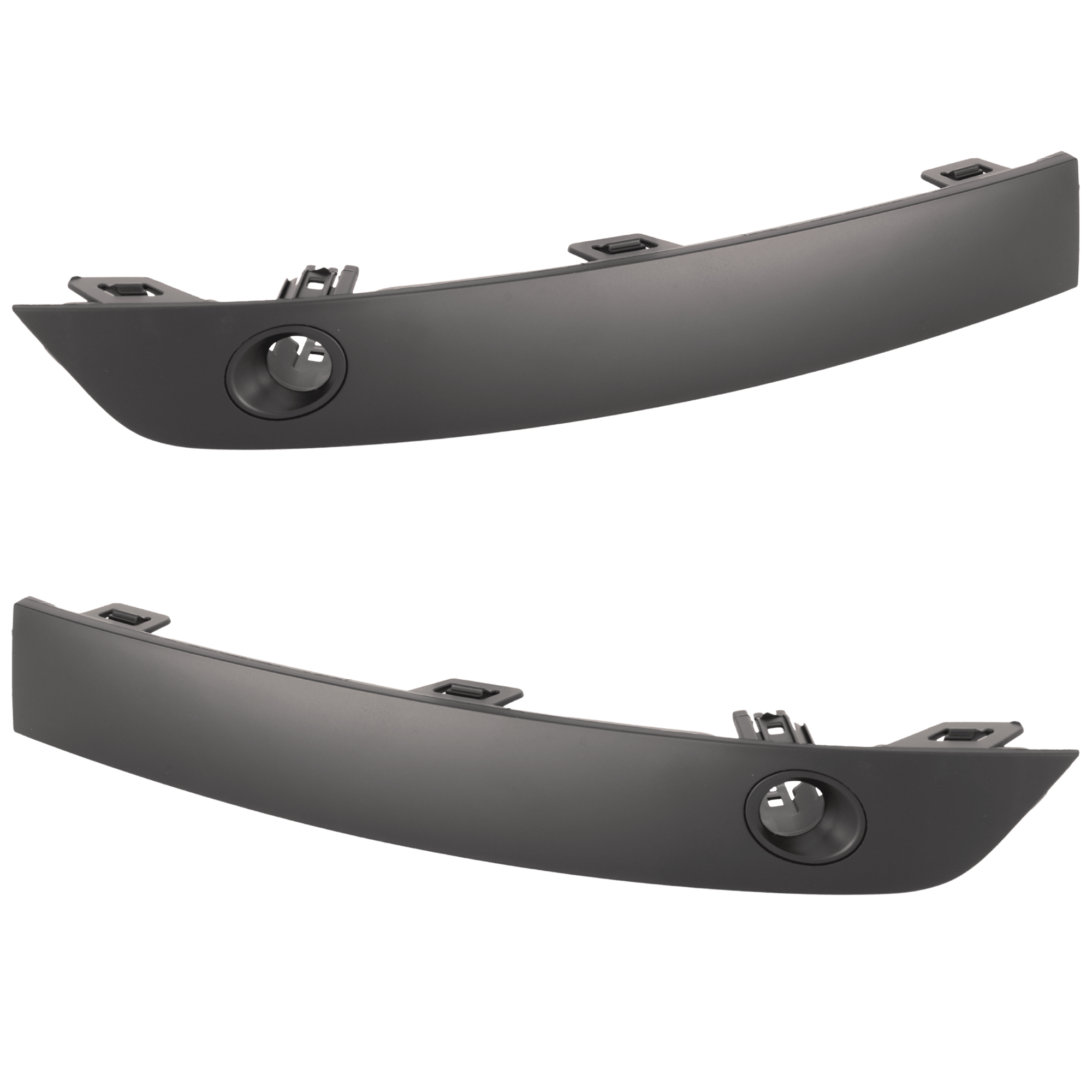 AM IONIQ 6-23-24 FRONT BUMPER MOLDING RH AND LH Upper Cover Garnish Paint to Match Limited Preferred Long Range w Advanced Park Assist System Models SKU SET JH01590035