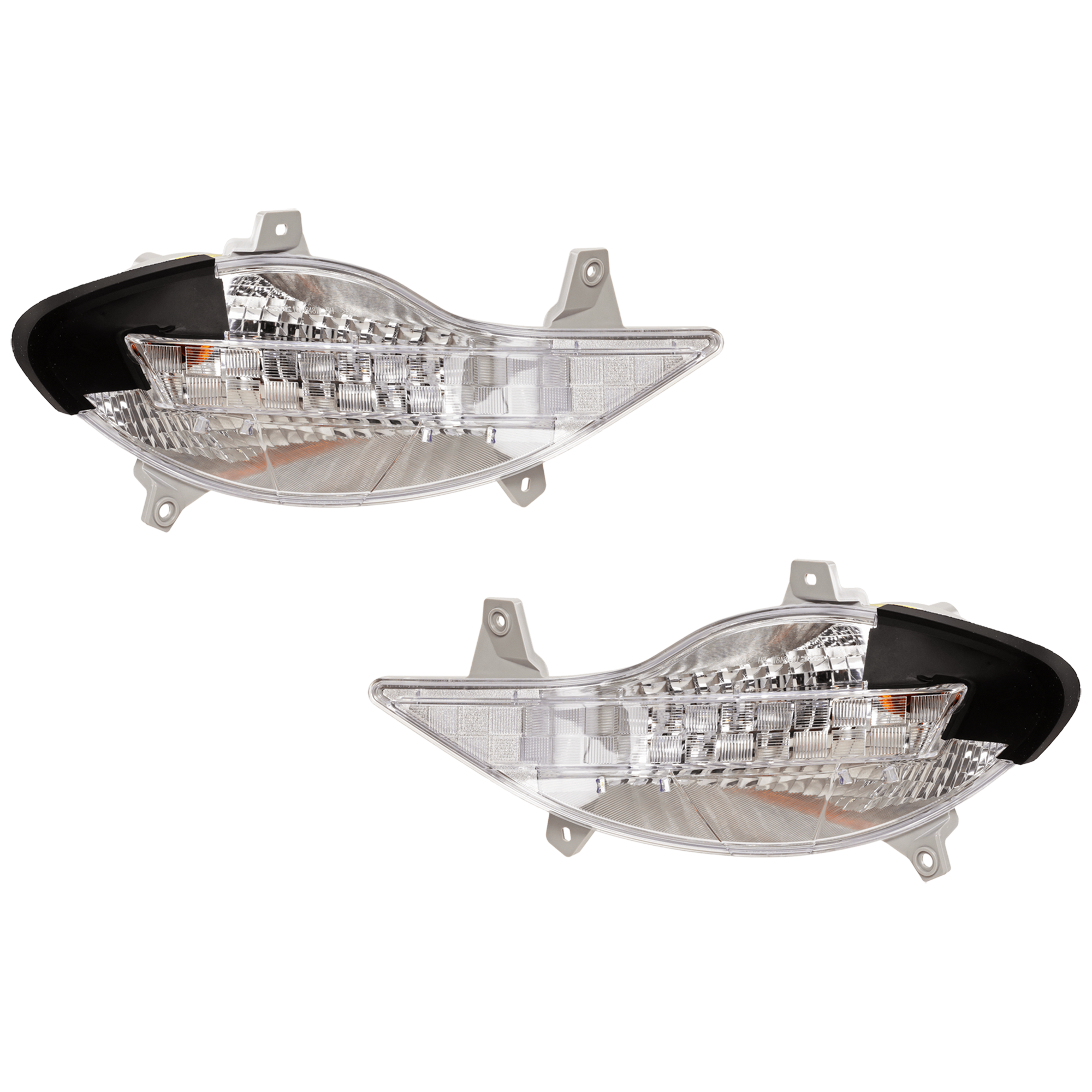 AM IONIQ 5-22-24 SIGNAL LAMP RH AND LH Assembly Halogen CAPA SKU SET JH10690019AQ Partslink HY2530104C HY2531104C OEM 92303GI050-92304GI050