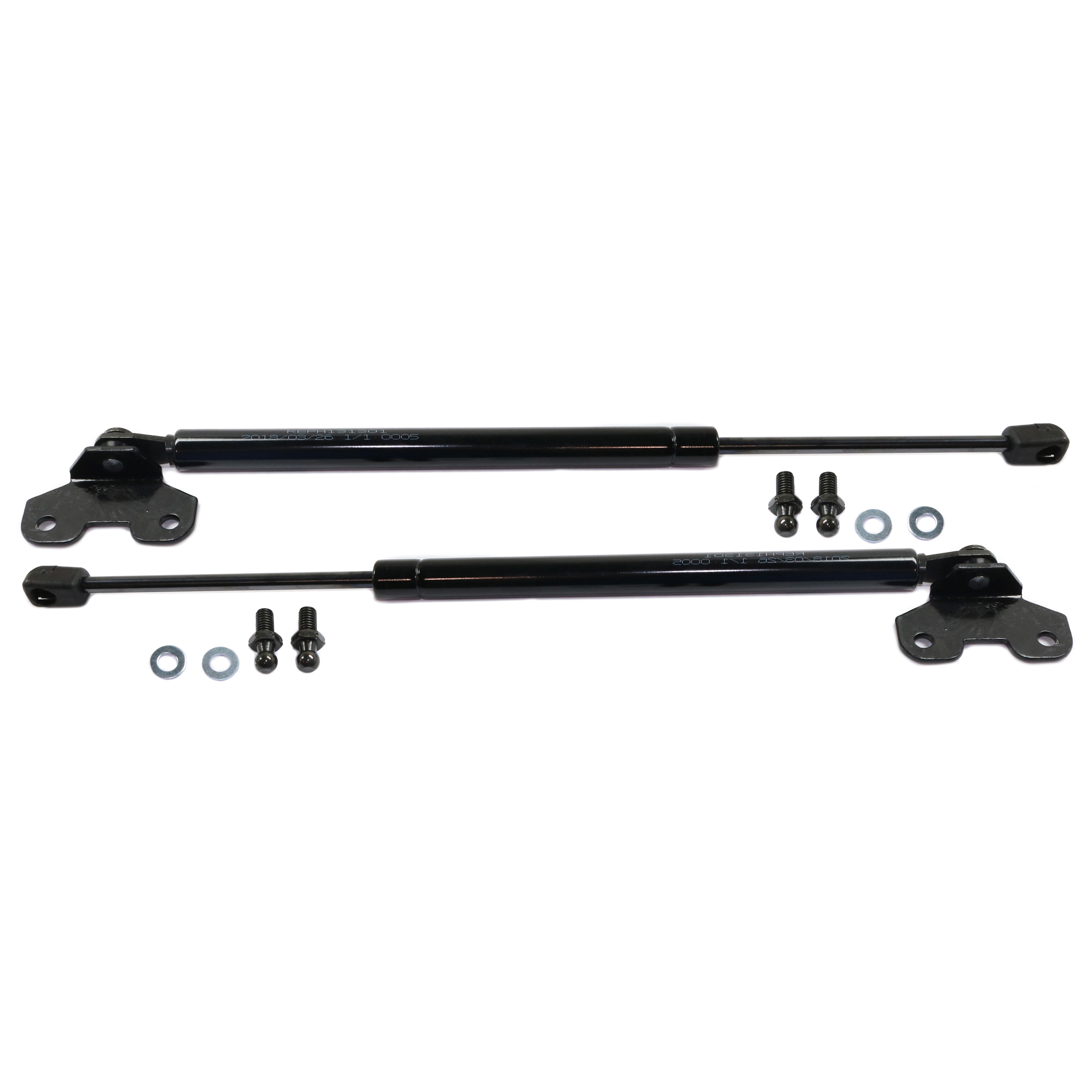 AM ACCORD 03-07 LIFT SUPPORT RH AND LH Hood SKU SET JH131301 Partslink HO1237103 HO1237102 OEM 74145SDBA02-74195SDBA02