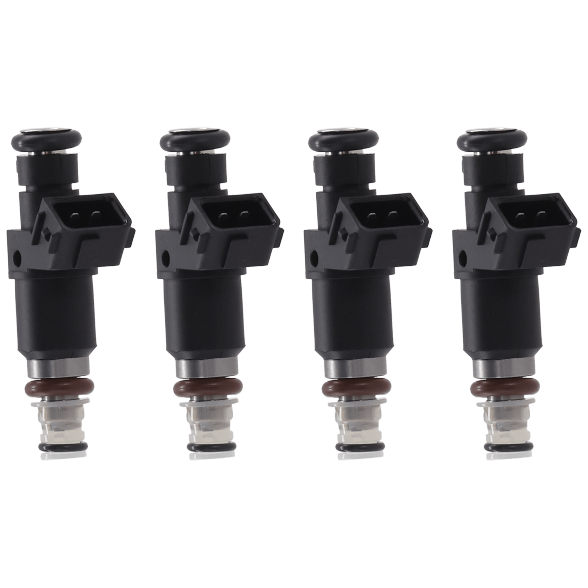 AM CIVIC 06-11 TSX 04-08 FUEL INJECTOR 2 Male Blade Terminal Set of 4 SKU SET JH20580004-4 OEM 16450RBB003