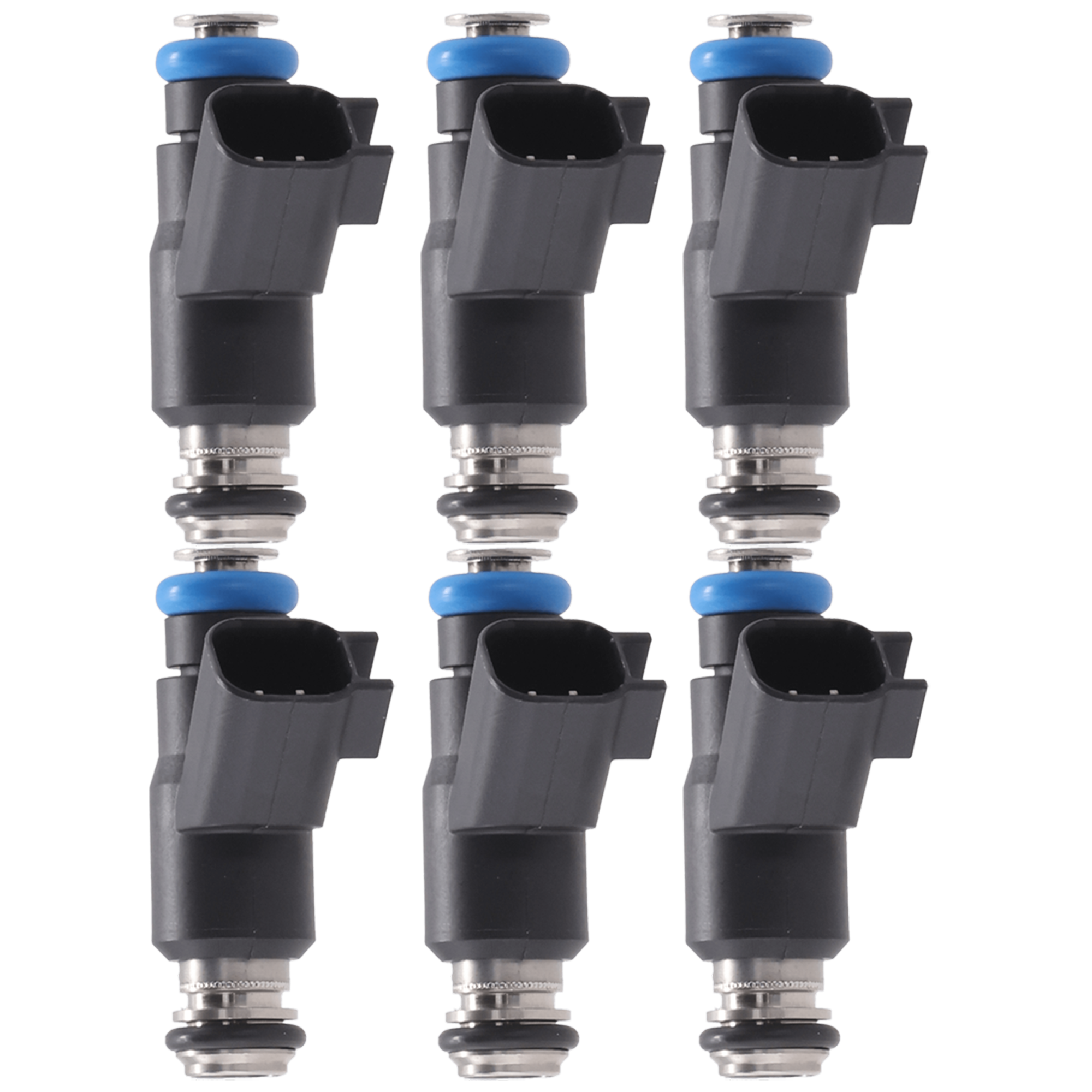 AM SANTA FE 07-09 SONATA 06-10 FUEL INJECTOR 3.3-3.8L Eng. Set of 6 SKU SET JH20580005-6 OEM 353103C000