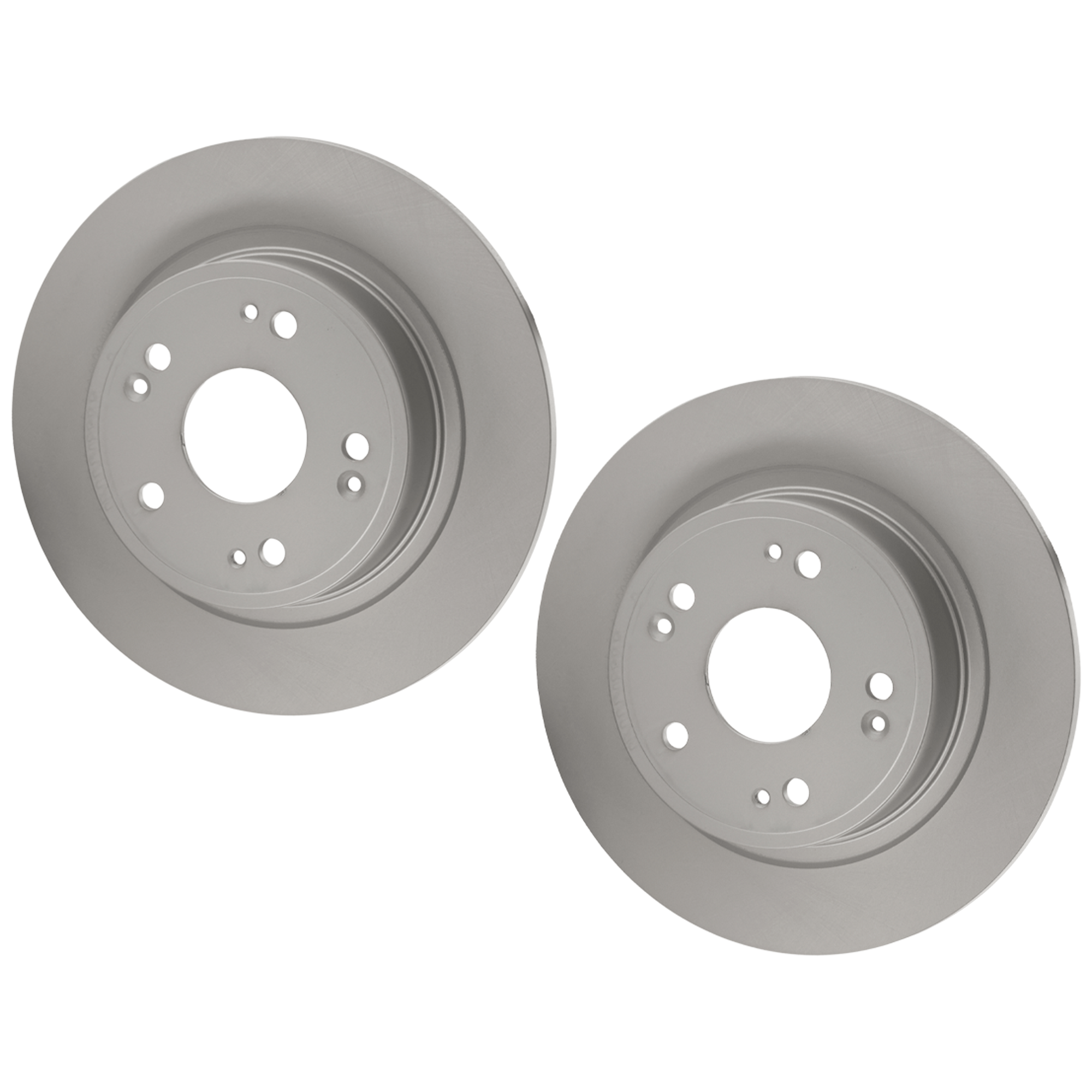 AM ACCORD 05-21-23-23 HR V 16-22 REAR BRAKE DISC RH AND LH Plain Surface G Coated Cast Iron Solid 5 Lugs SKU SET JH27110006G 2 OEM 42510SFY000 PFM