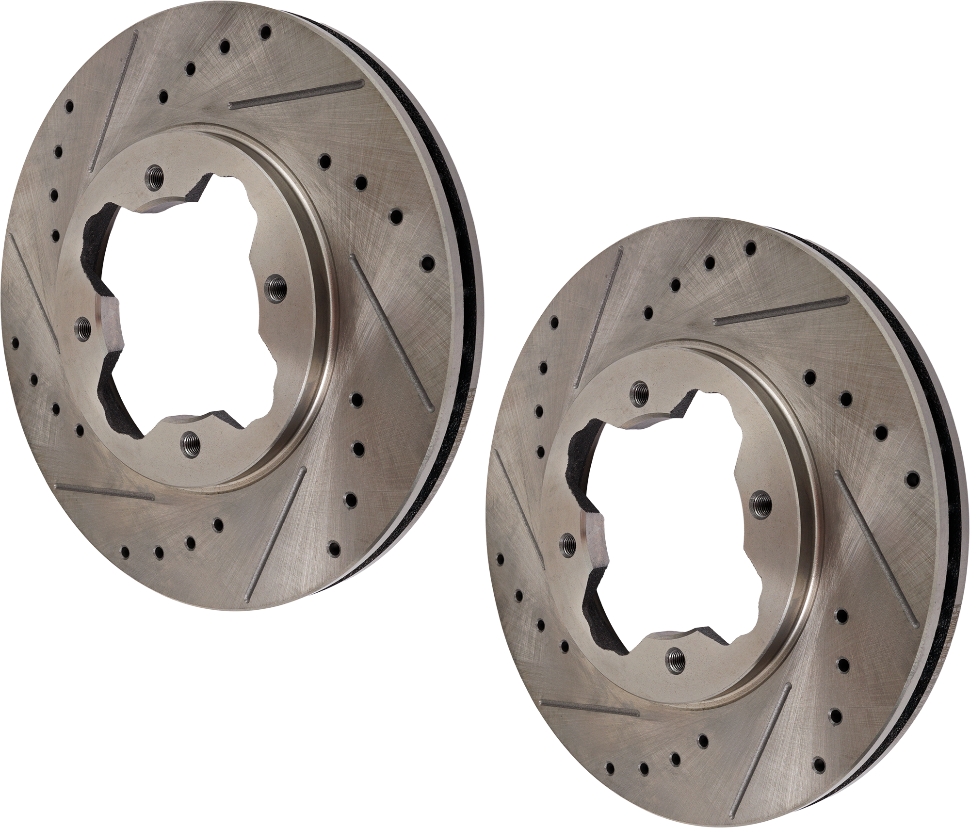 AM ACCORD 90-97 CL 97-97 FRONT BRAKE DISC RH AND LH Drilled and Slotted SKU SET JH27110009DRS2 OEM 140-3287-19823-25320-31030-632