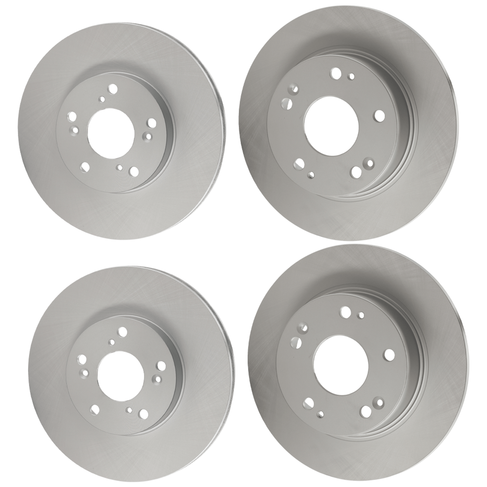AM ACCORD 03-07 FRONT AND REAR BRAKE DISC 4 Wheel Set Plain Surface Vented 5 Lugs SKU SET JH27110014G 4 F OEM 42510SDG000 PFM 45251S87A00 PF