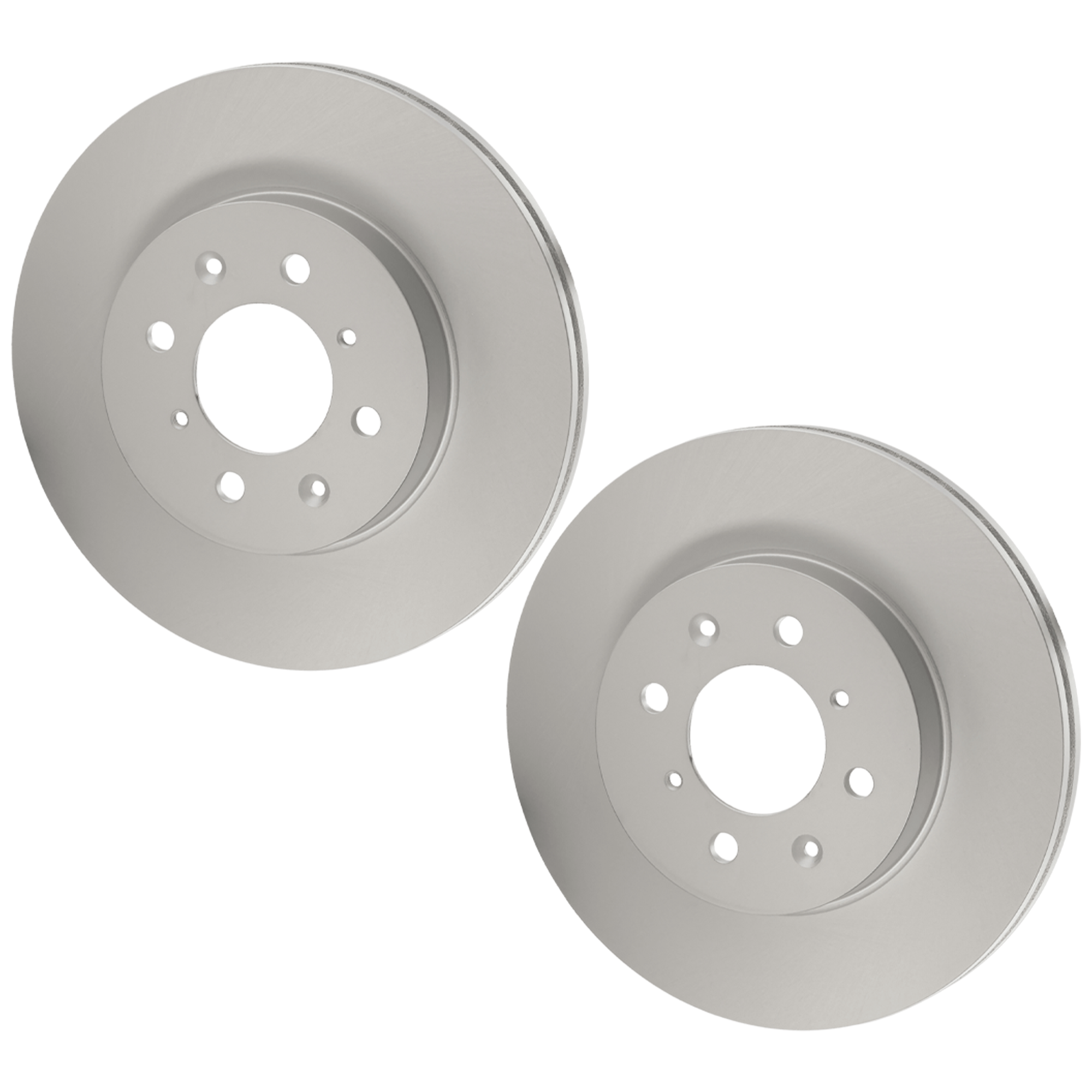 AM EL 97-05 CIVIC 90-05 INTEGRA 90-01 FRONT BRAKE DISC RH AND LH Plain Surface G Coated Cast Iron Vented 4 Lugs SKU SET JH27110021G 2 OEM 45251SK7A00 PFM