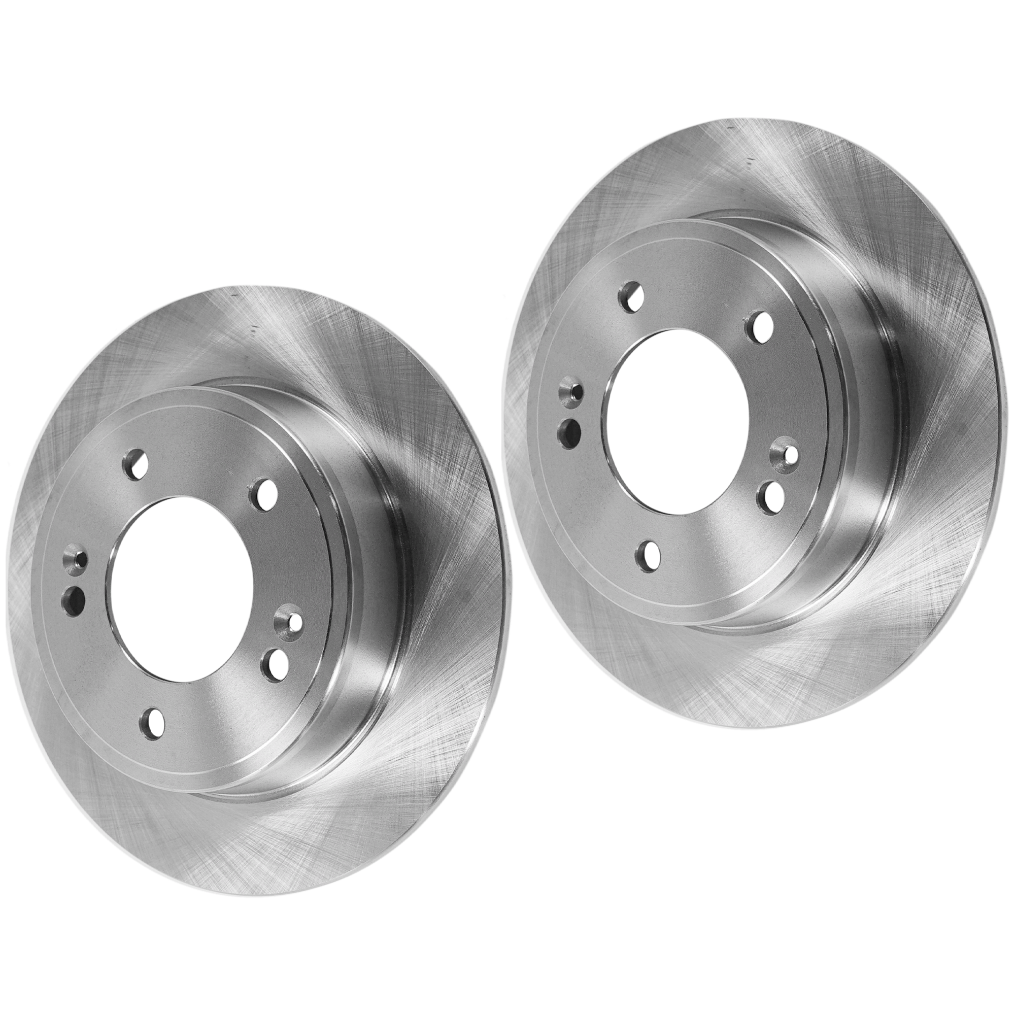 AM ELANTRA 11-20 SOUL 14-22 REAR BRAKE DISC RH AND LH Plain Surface Solid 5 Lugs SKU SET JH27110031-2 OEM 44746-0833529-850287-60003037
