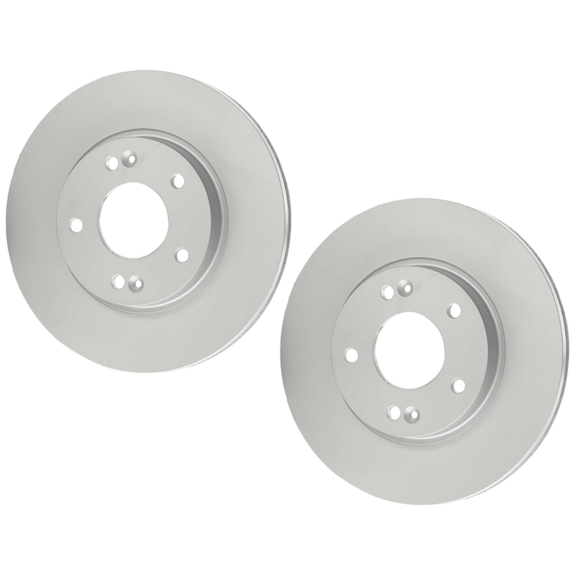 AM ELANTRA 11-20 SOUL 14-22 FRONT BRAKE DISC RH AND LH Plain Surface G Coated Cast Iron Vented 5 Lugs SKU SET JH27110032G 2 OEM 517123X000 PFM