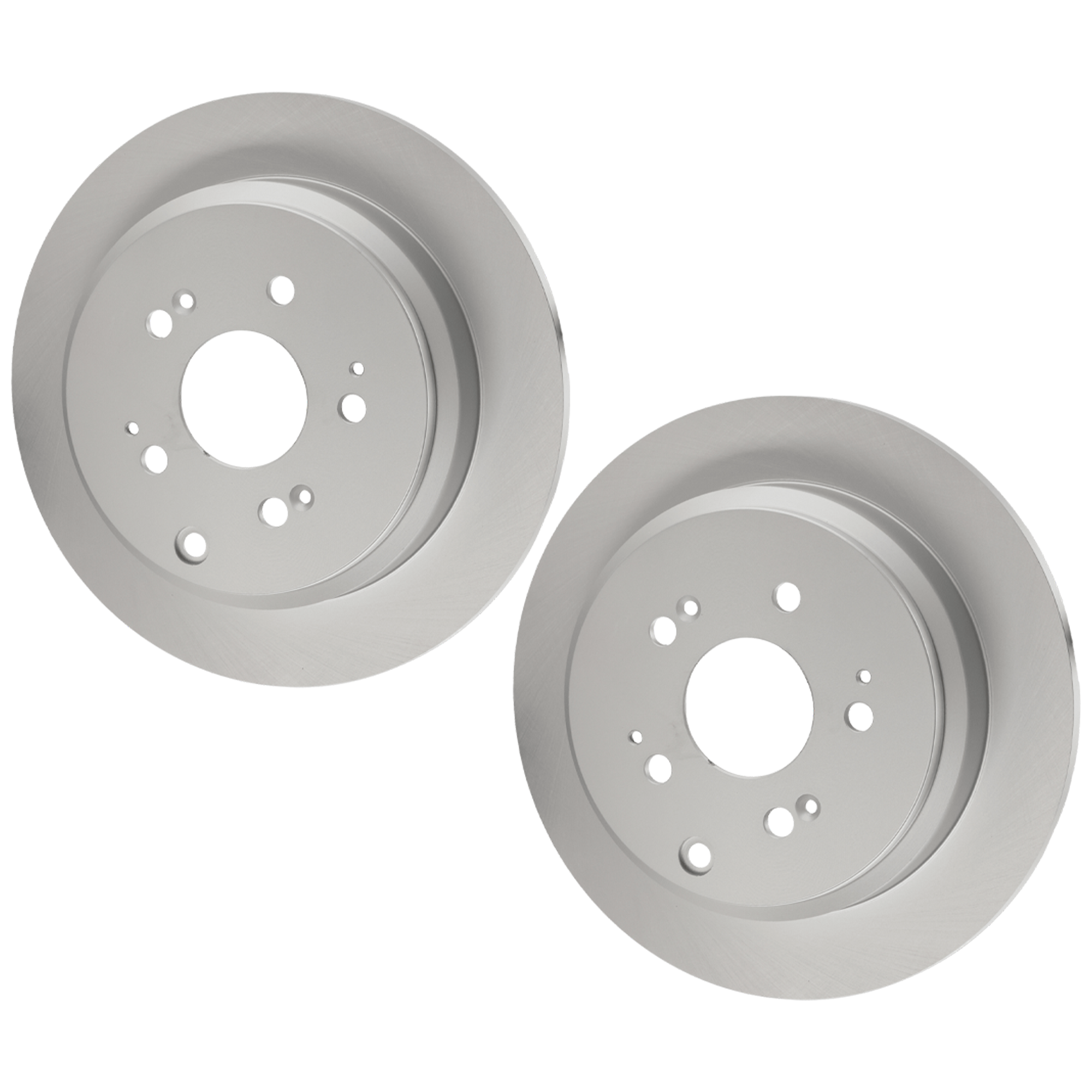 AM ODYSSEY 05-10 REAR BRAKE DISC RH AND LH Plain Surface G Coated Cast Iron Solid 5 Lugs SKU SET JH27110051G 2 OEM 42510SHJA00 PFM