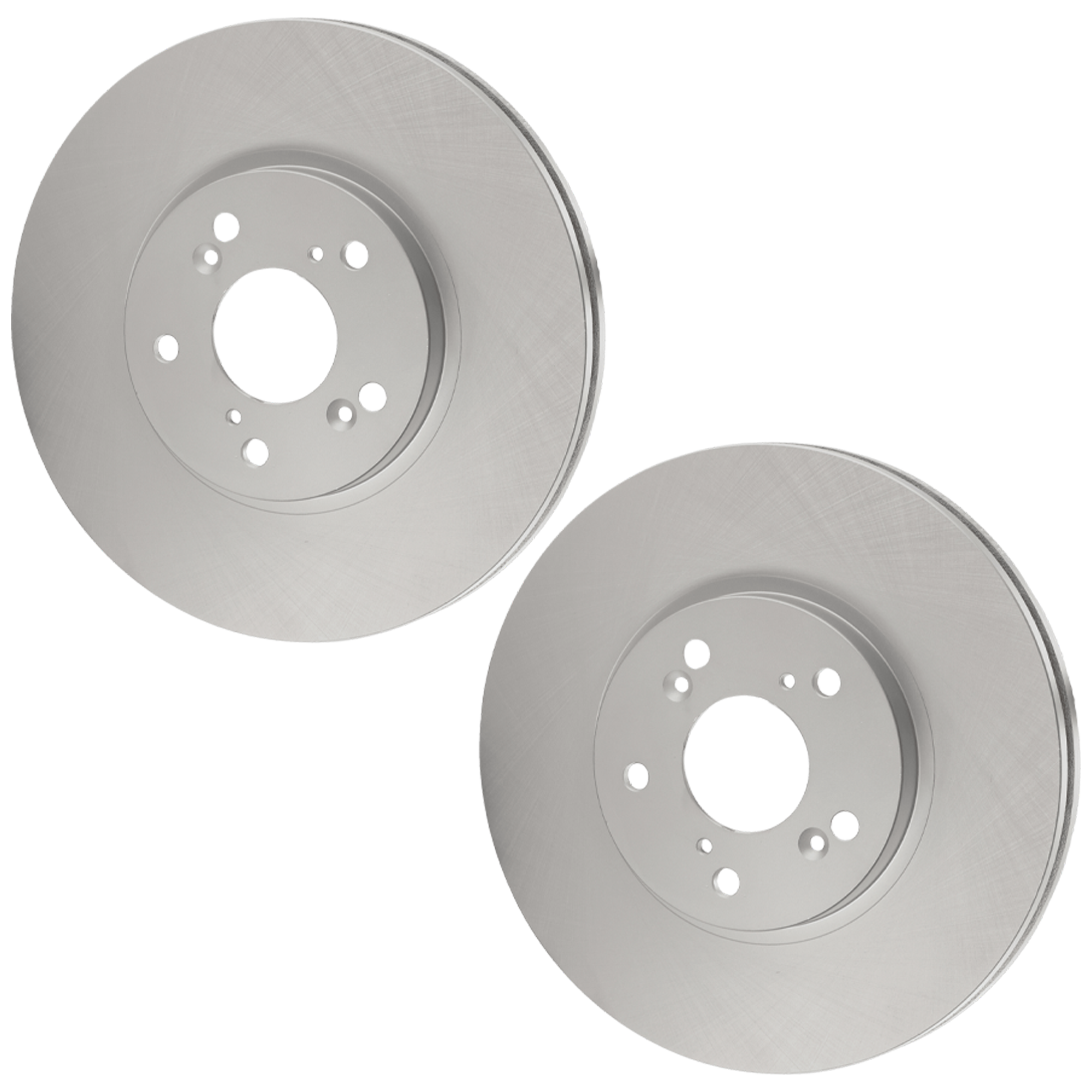 AM CL 01-03 ODYSSEY 99-04 TSX 04-14 FRONT BRAKE DISC RH AND LH Plain Surface G Coated Cast Iron Vented 5 Lugs SKU SET JH27110052G 2 OEM 45251S0X000 PFM