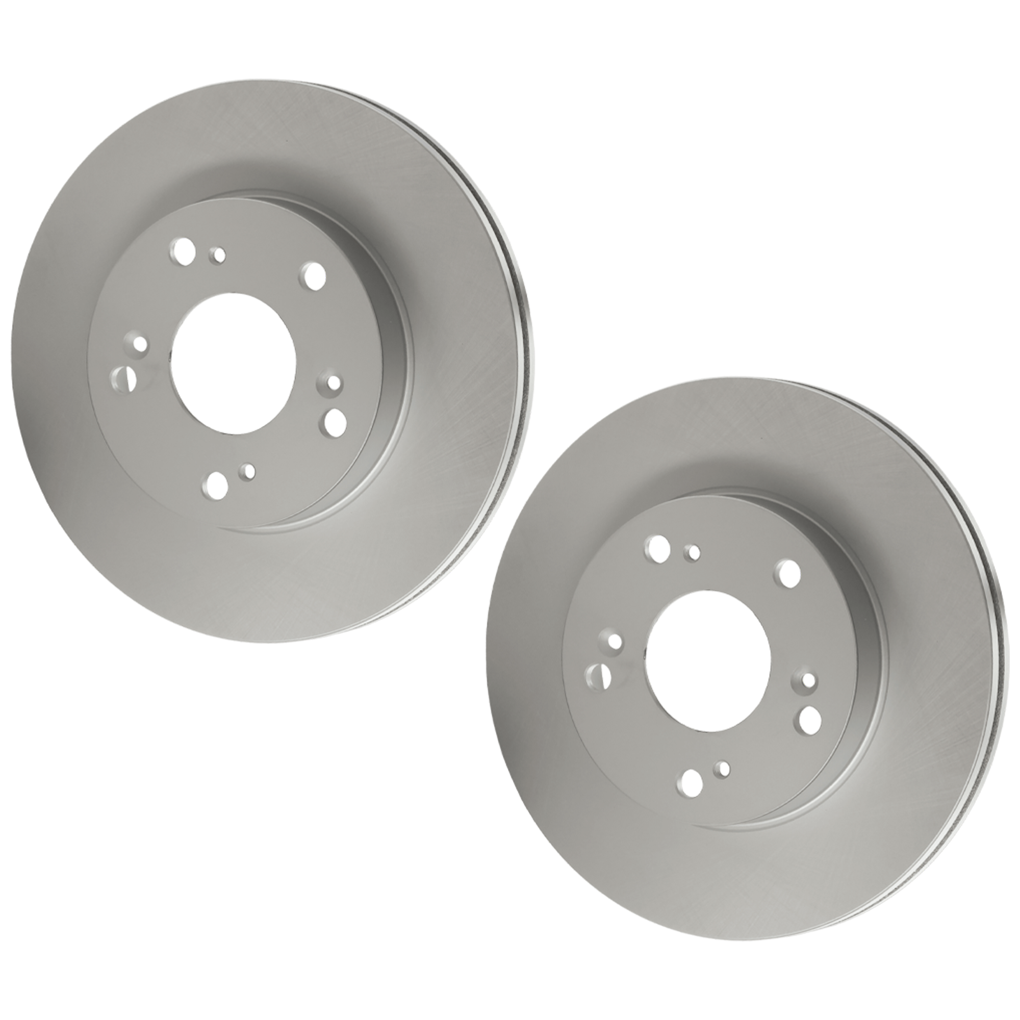 AM RSX 02-06 CIVIC 04-11 CR Z 11-15 FRONT BRAKE DISC RH AND LH Plain Surface G Coated Cast Iron Vented 5 Lugs SKU SET JH27110060G 2 OEM 45251S7AJ10 PFM