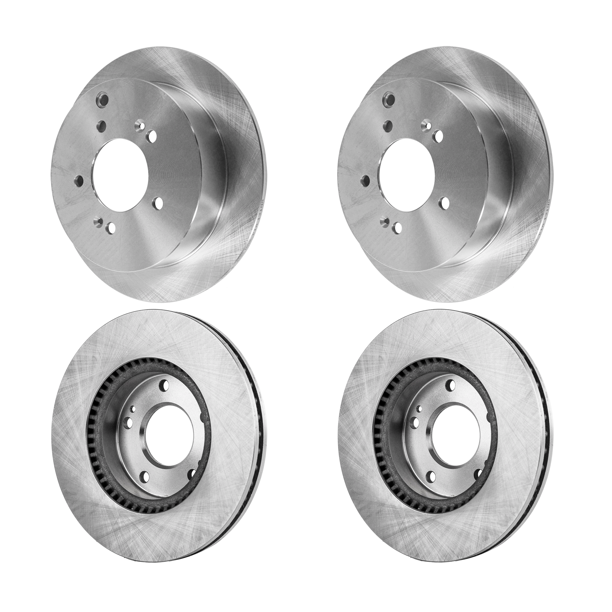 AM SPORTAGE 05-10 TUCSON 05-09 FRONT AND REAR BRAKE DISC 4 Wheel Set SKU SET JH27110074-4 G OEM 517122C000-517121F000-517121F3