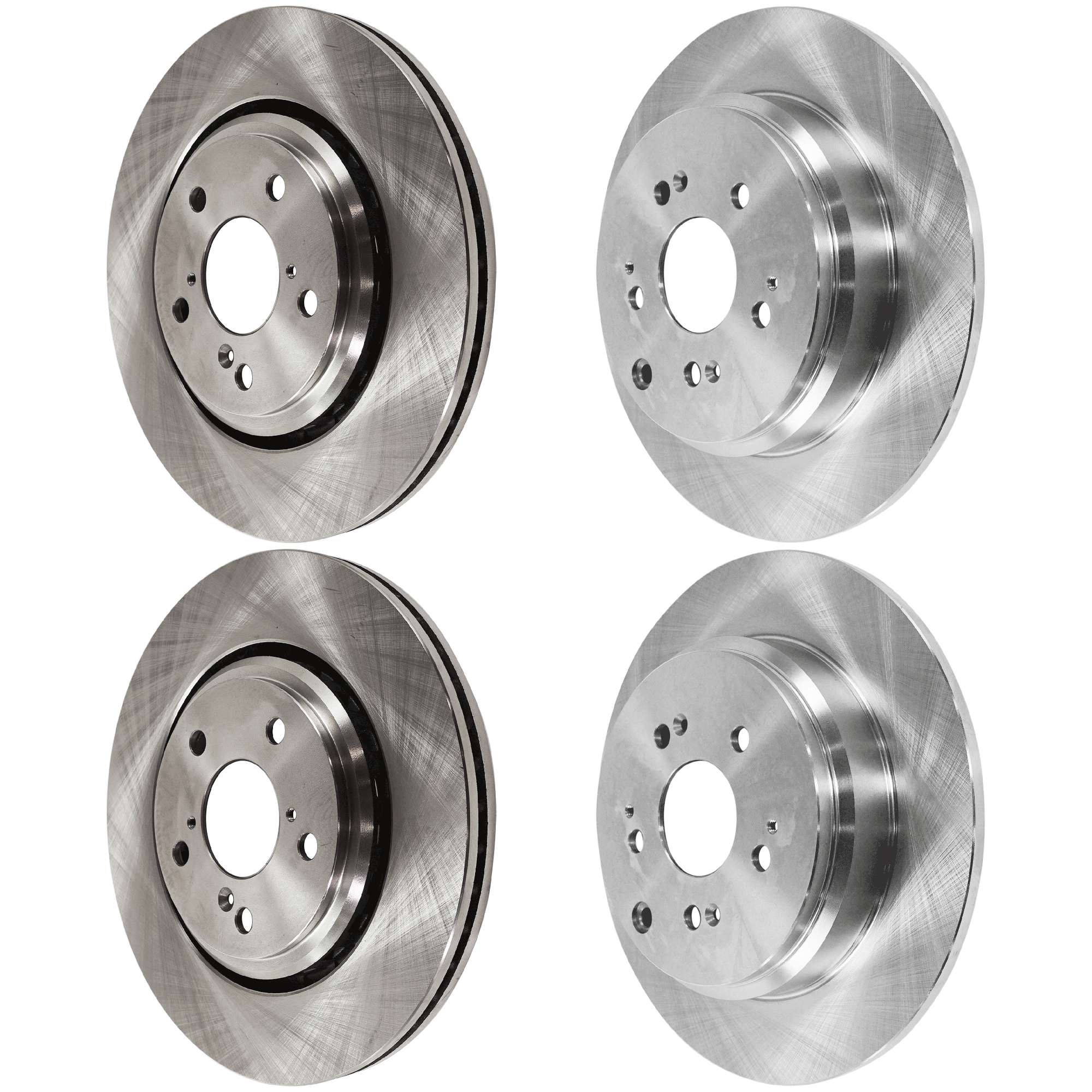 AM ODYSSEY 15-17 FRONT AND REAR BRAKE DISC 4 Wheel Set SKU SET JH27110076-4 A OEM 42510SZAA00-42510SZAA10-42510T