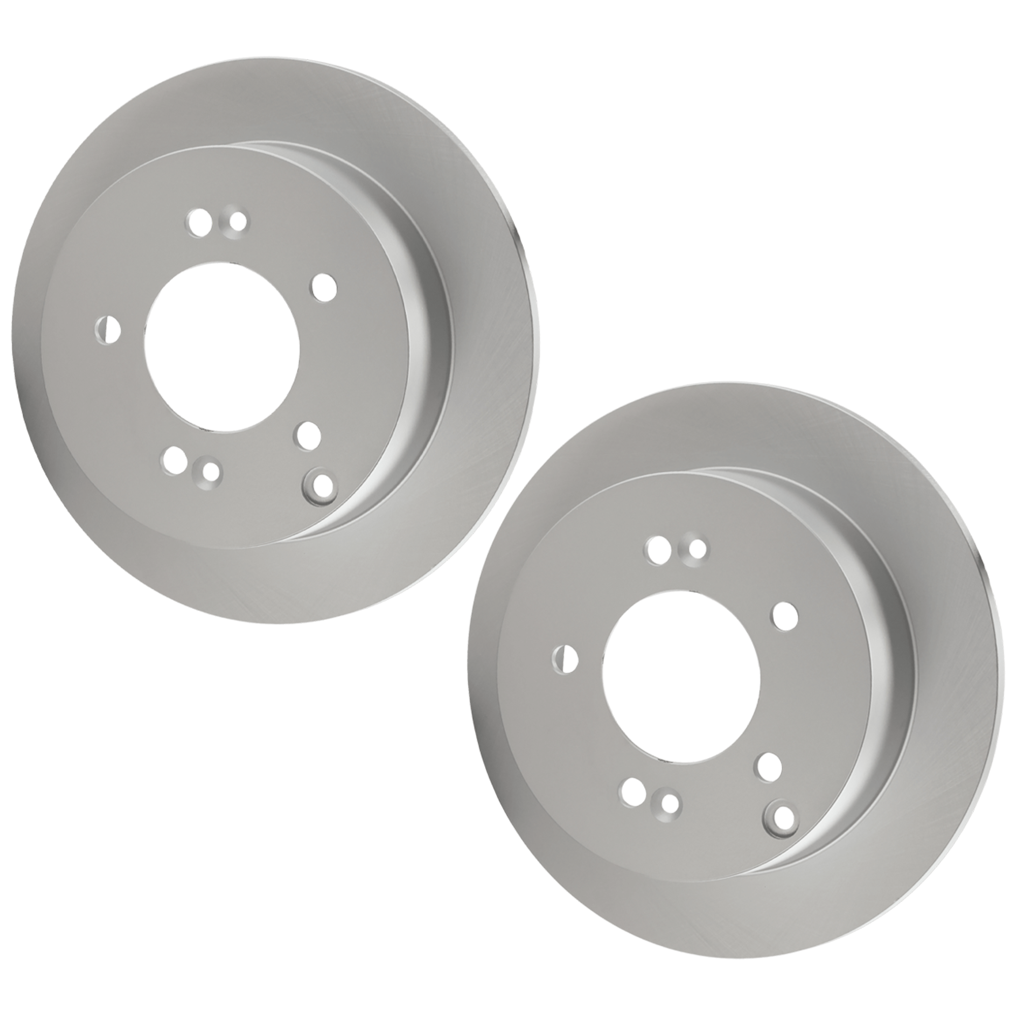 AM XG300-01-01 XG350-02-05 SPORTAGE 05-10 REAR BRAKE DISC RH AND LH Plain Surface G Coated Cast Iron Solid 5 Lugs SKU SET JH27110080G 2 OEM 5841139600 PFM