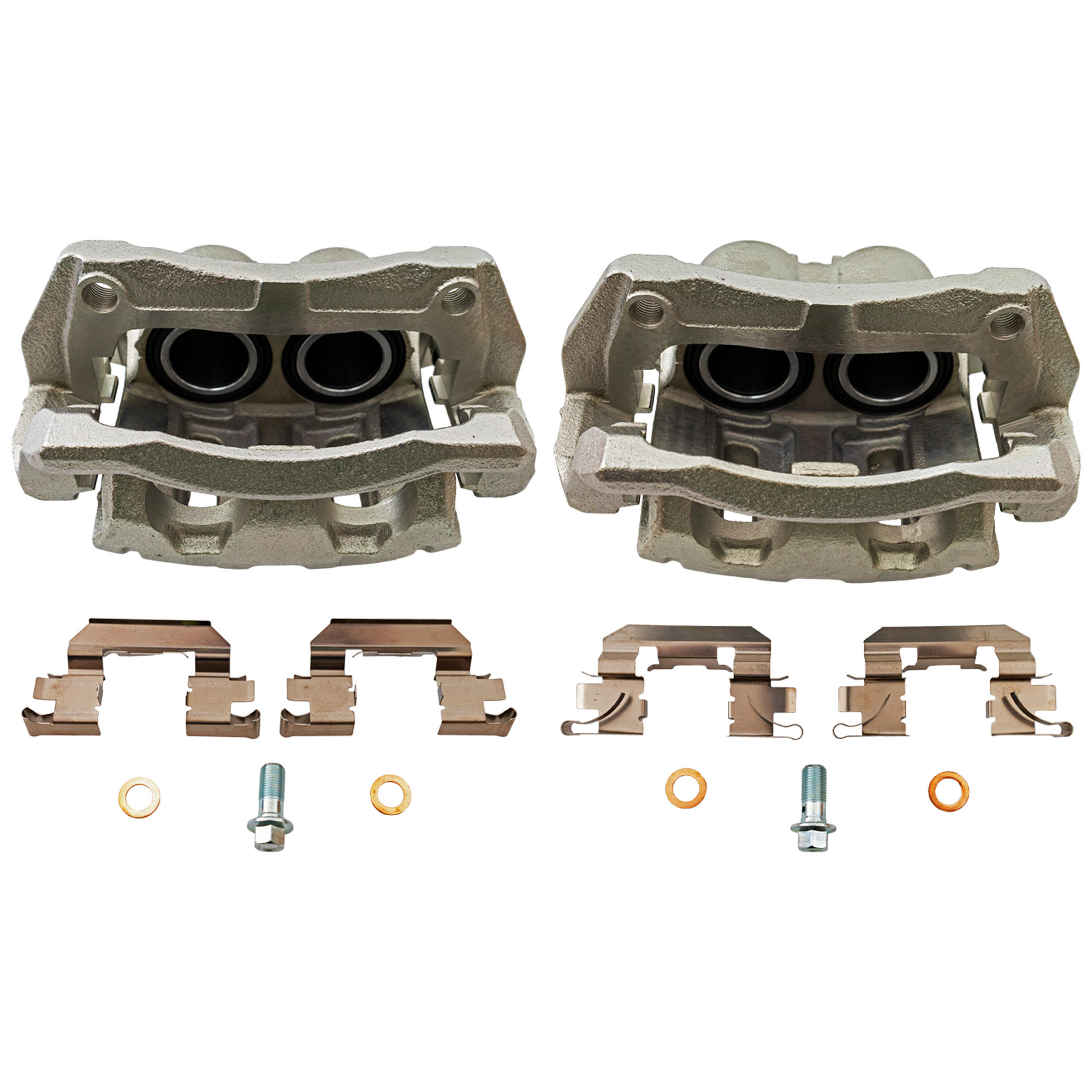 AM CR V 07-16 RDX 07-12 FRONT BRAKE KIT WITH CALIPERS 2 Wheel Set Includes 2 Brake Caliper SKU SET JH27150001