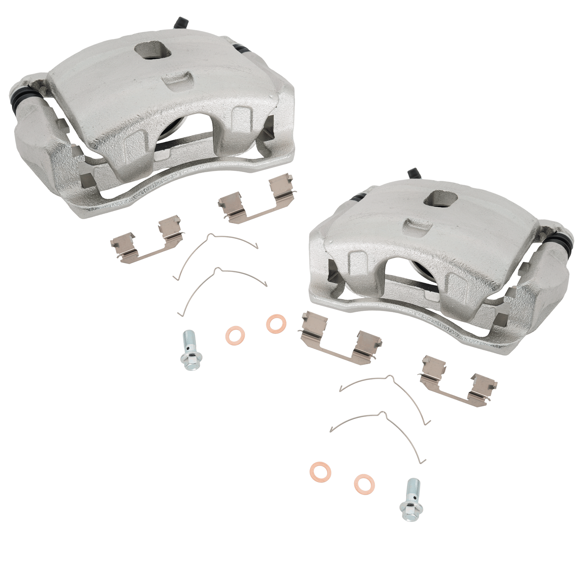 AM CR V 02-04 ELEMENT 03-11 FRONT BRAKE KIT WITH CALIPERS 2 Wheel Set Includes 2 Brake Caliper SKU SET JH27150003