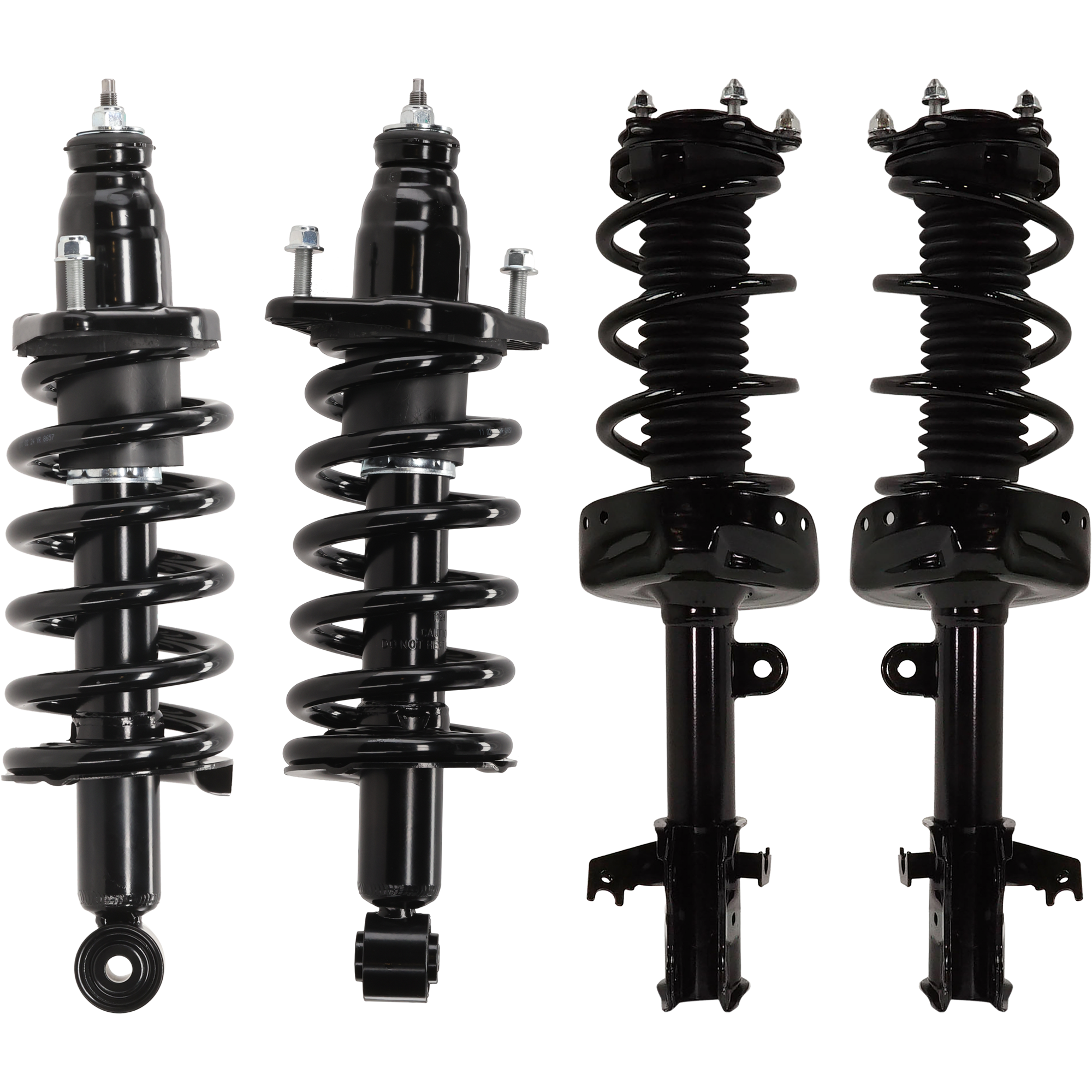 AM CR V 07-11 FRONT AND REAR FULLY LOADED STRUT RH AND LH Gas Charged Twin tube Set of 4 SKU SET JH28050001-4 OEM 51605SXSA02-51606SXSA02-5162