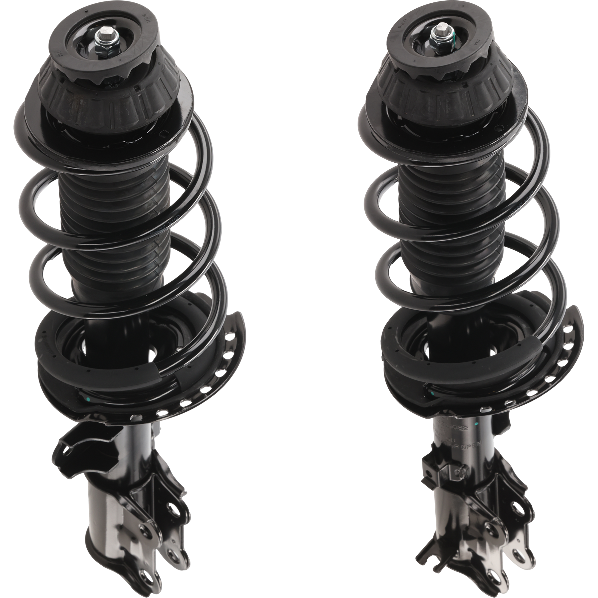 AM ACCENT RIO 12-17 FRONT LOADED STRUT RH AND LH Gas Charged Twin tube Set of 2 SKU SET JH28050059 OEM 546601R200-92140376-172706-270