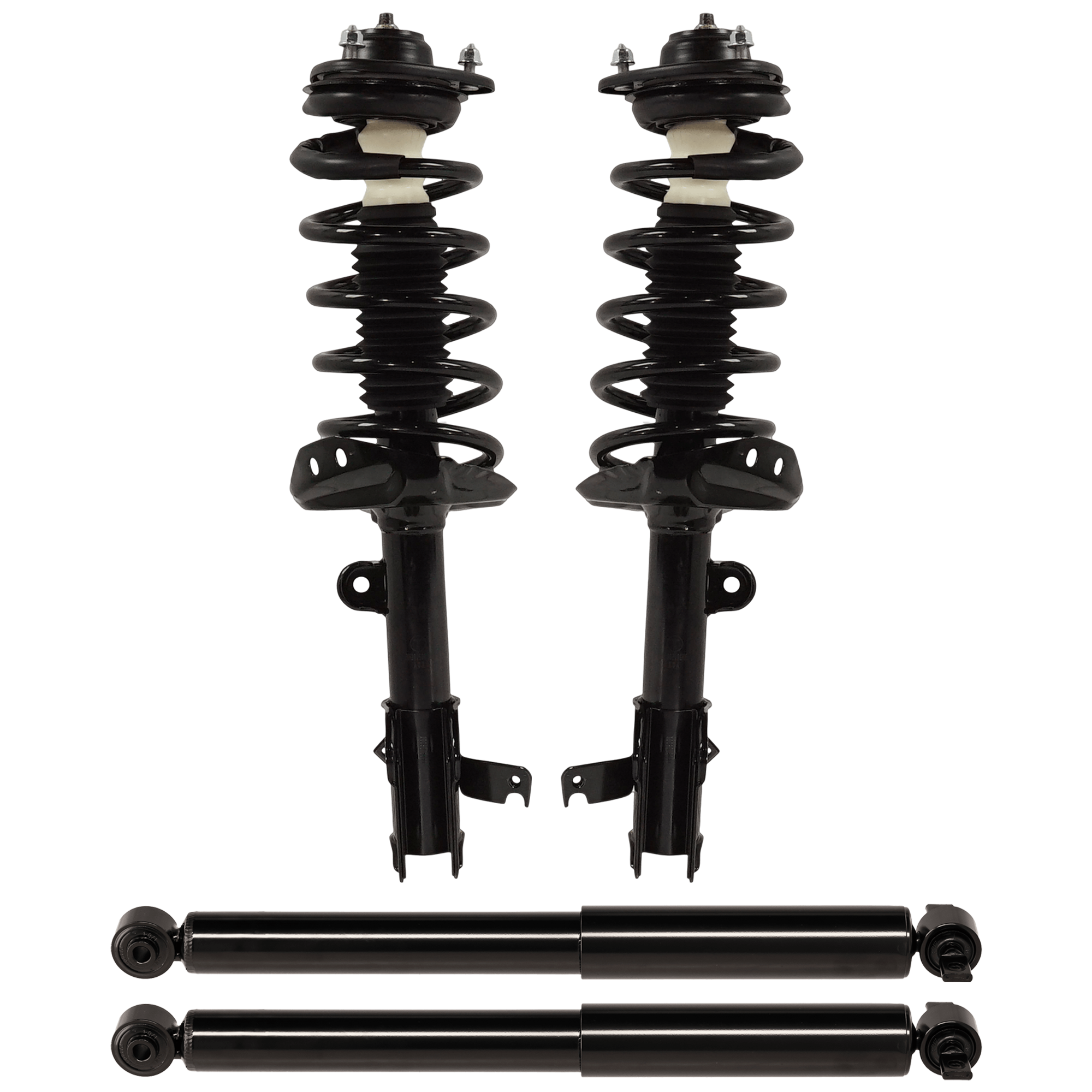 AM ODYSSEY 08-10 FRONT AND REAR SHOCK AND FULLY LOADED STRUT RH AND LH Set of 4 SKU SET JH28050079-4 OEM 51606SHJL31-172542 G57564-1333