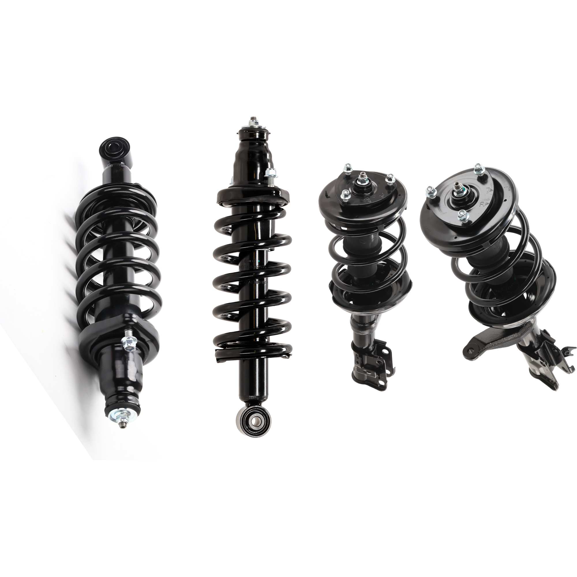 AM CR V 02-06 FRONT AND REAR FULLY LOADED STRUT RH AND LH Gas Charged Twin tube Set of 4 SKU SET JH280565-4 OEM 51605S9AA05-51605S9AA22-51606S