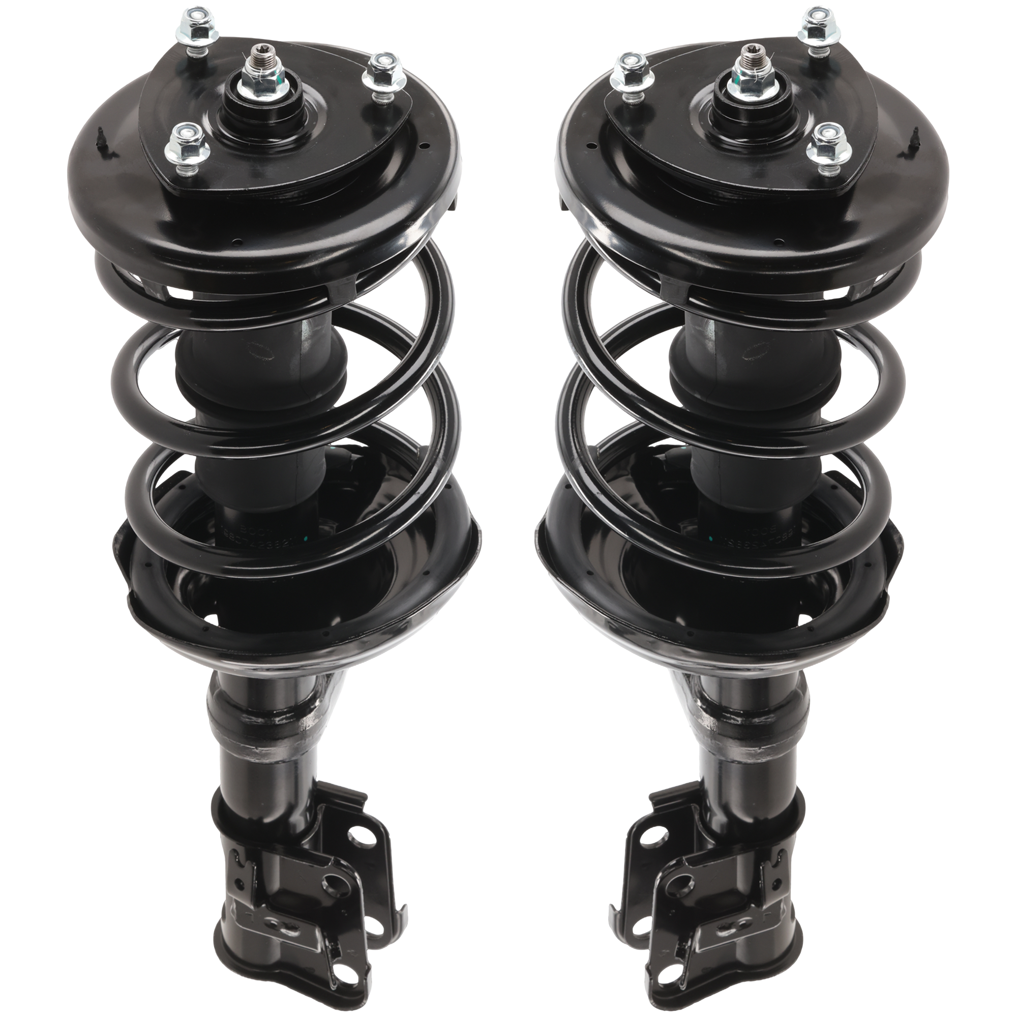 AM CR V 02-06 FRONT LOADED STRUT RH AND LH Gas Charged Twin tube Set of 2 SKU SET JH280565 OEM 51605S9AA22-51606S9AA05-51606S