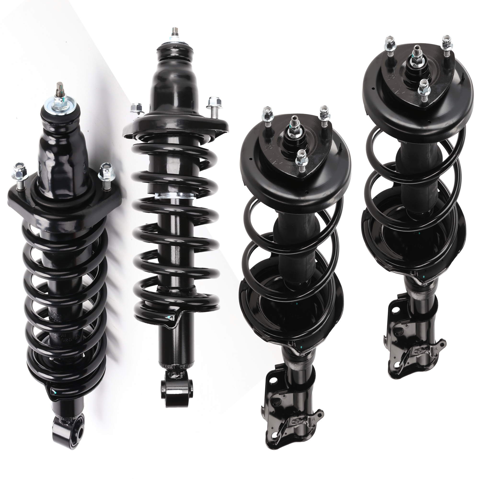 AM CIVIC 01-05 FRONT AND REAR FULLY LOADED STRUT RH AND LH Gas Charged Twin tube Set of 4 SKU SET JH280725-4 OEM 51602S5TA04-51602S5TA12-51605S