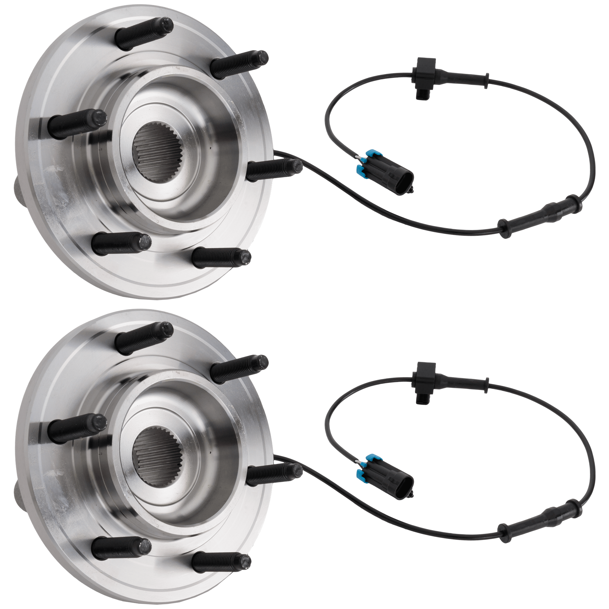 AM H3-06-10 H3T 09-10 FRONT HUB ASSEMBLY RH AND LH SKU SET JH283718-2 OEM 15874836