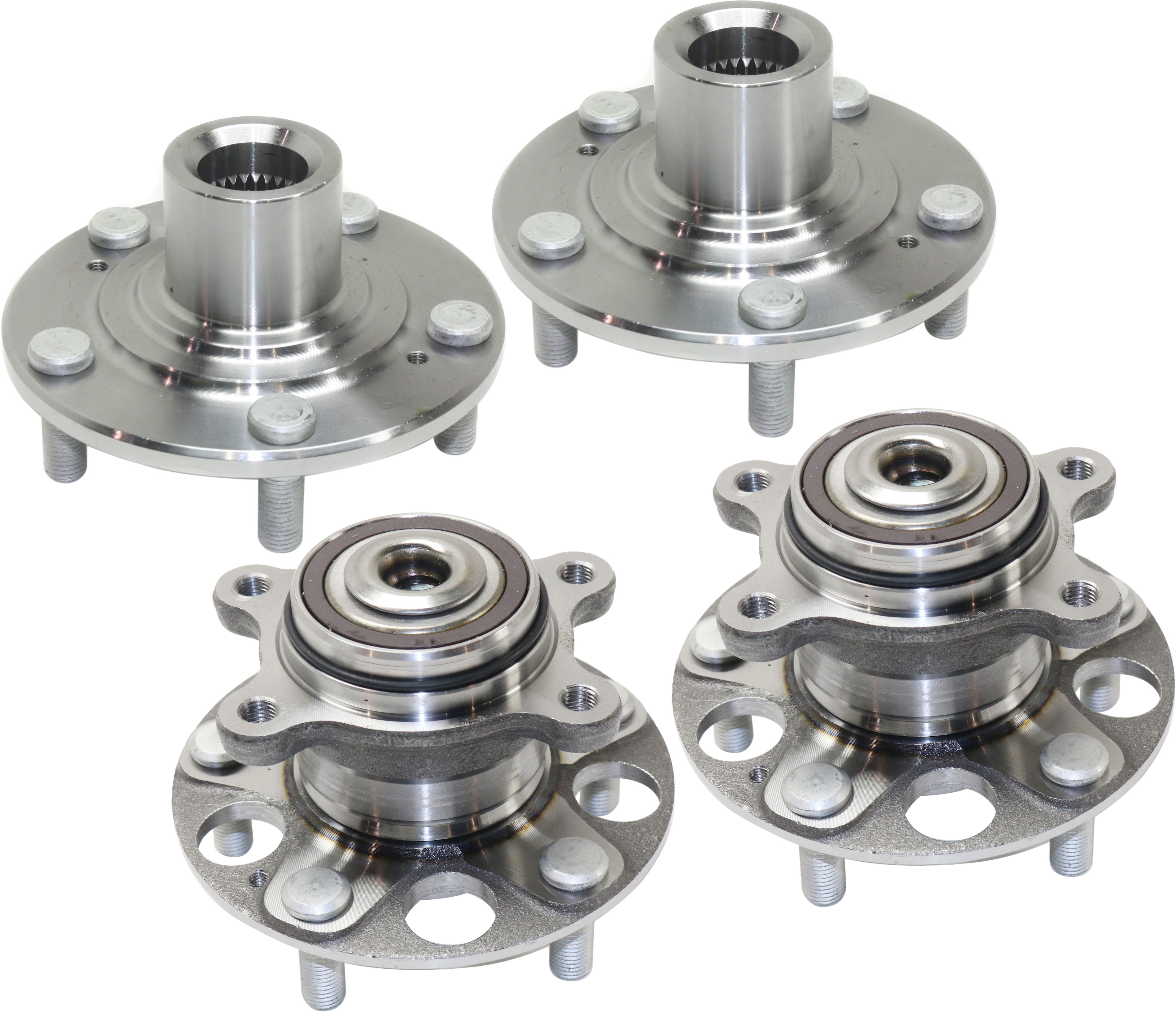 AM CIVIC 06-11 FRONT AND REAR HUB ASSEMBLY RH AND LH 5 Studs SKU SET JH283720-4 B OEM 44600SDAA10-516253-712256-4054
