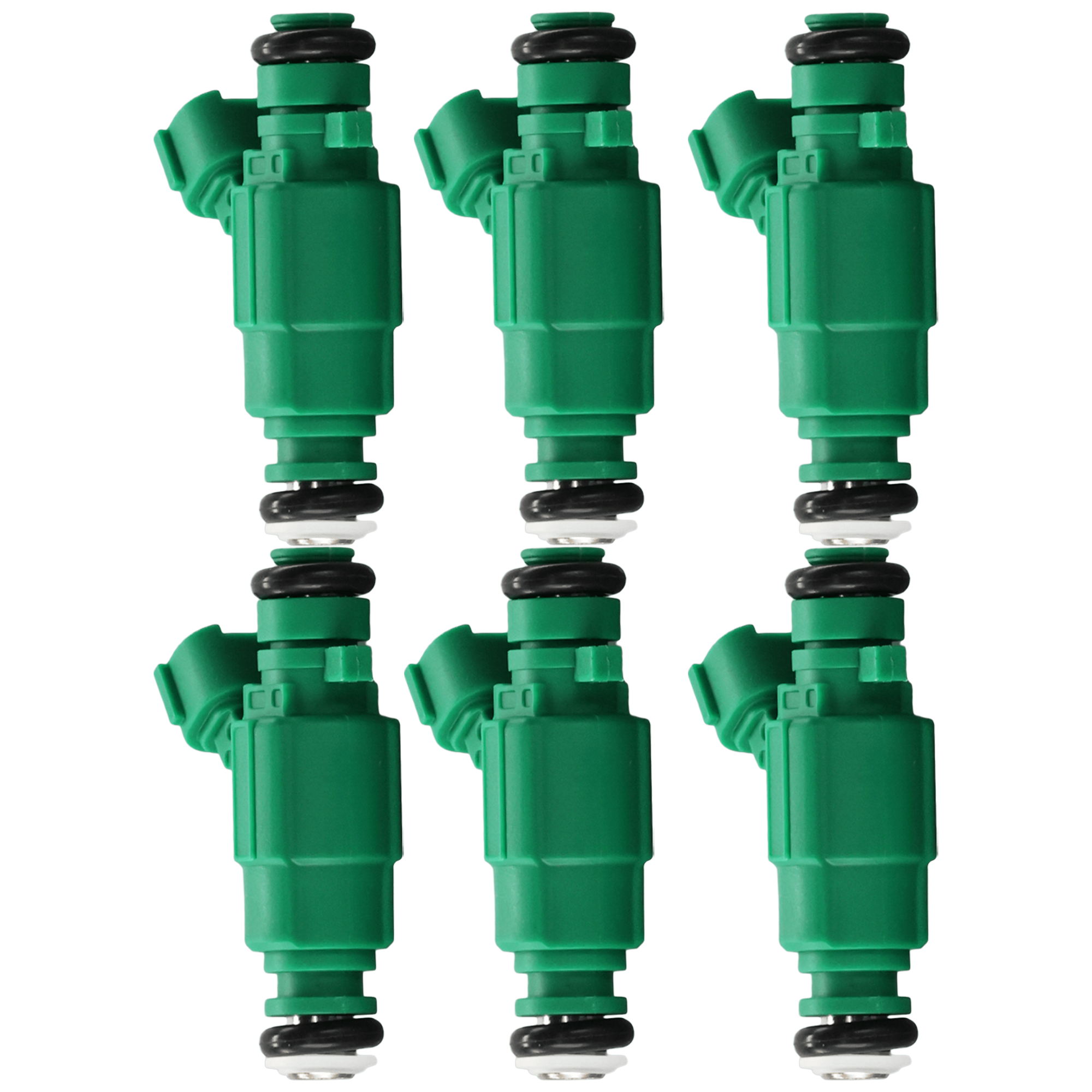 AM SONATA 99-05 SANTA FE 01-06 FUEL INJECTOR Gas Set of 6 SKU SET JH31430001-6 OEM 3531037150