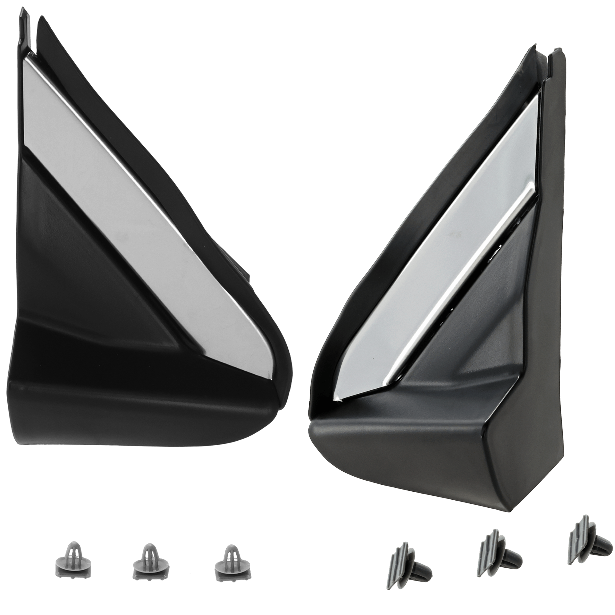 AM PILOT 16-22 RIDGELINE 17-25 WINDSHIELD PILLAR MOLDING RH AND LH Corner Garnish SKU SET JH37120003 Partslink HO1292100 HO1293100 OEM 75490TG7A01-75495TG7A01