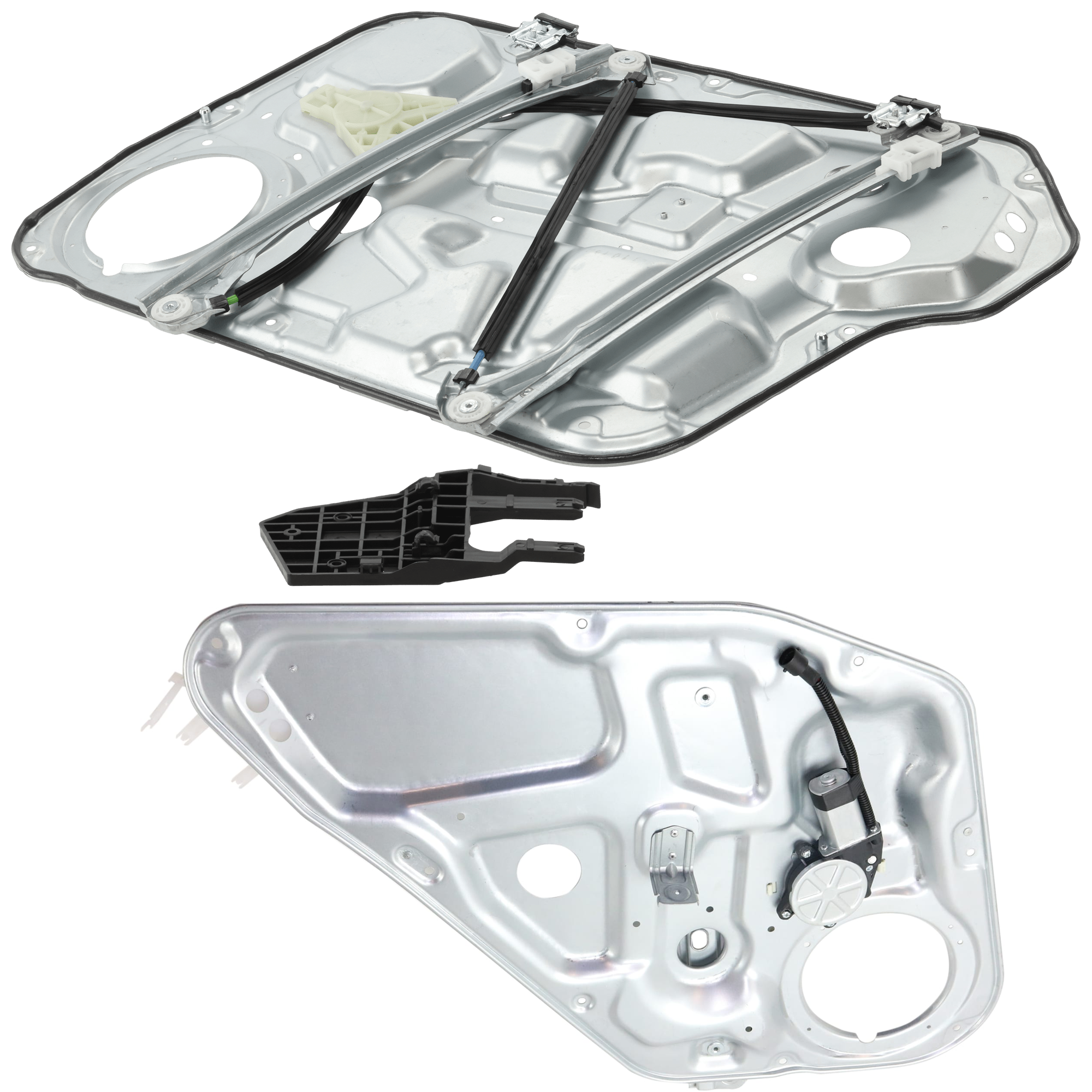AM SONATA 06-10 FRONT AND REAR WINDOW REGULATOR LH Power w Motor and Panel 2 Pin SKU SET JH46290004 OEM 824713K001 PFM 834713K001AS
