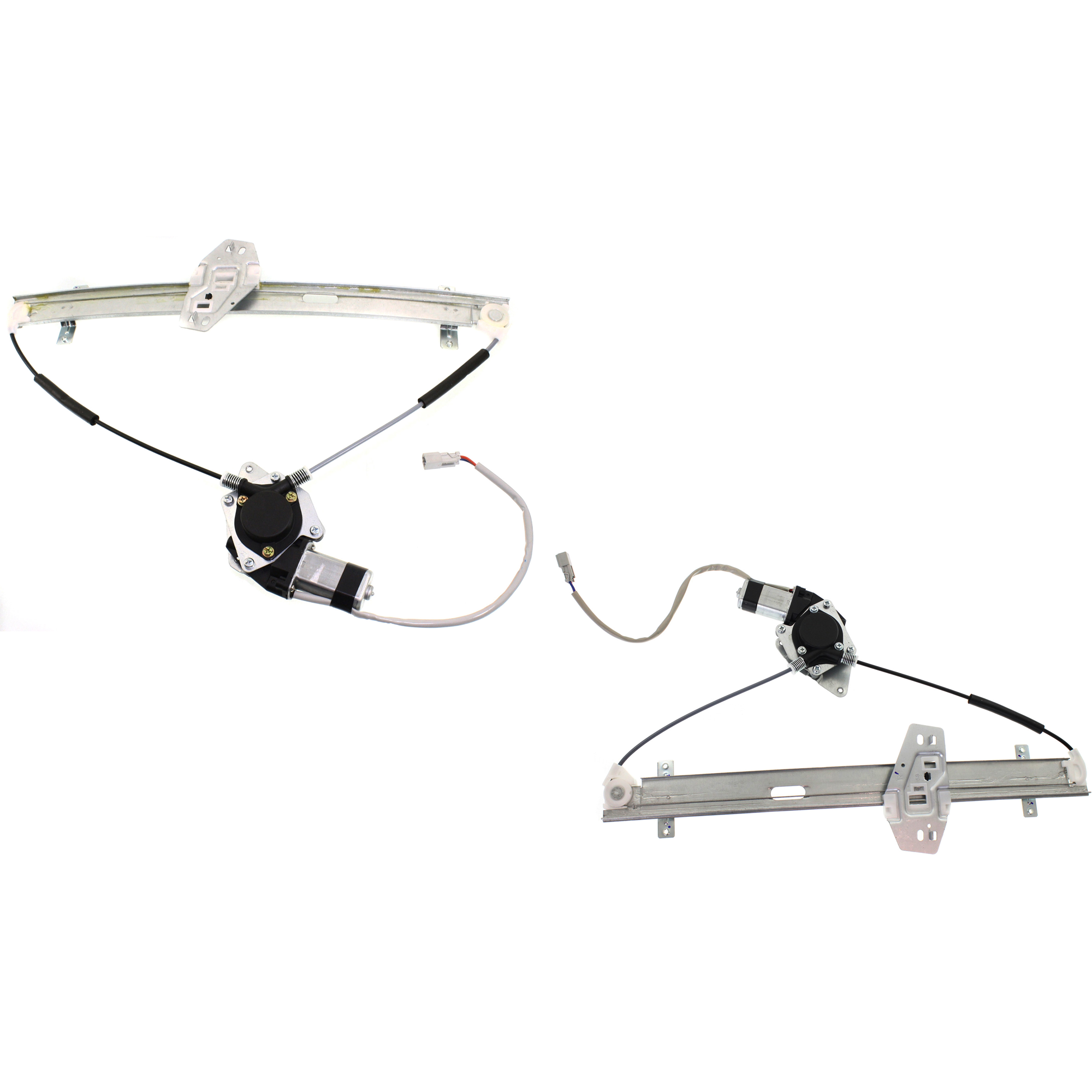 AM PILOT 03-08 FRONT AND REAR WINDOW REGULATOR RH Power w Motor SKU SET JH462903-2R Partslink HO1351127 HO1551118 OEM 72210S9VA02-72710S9VA02