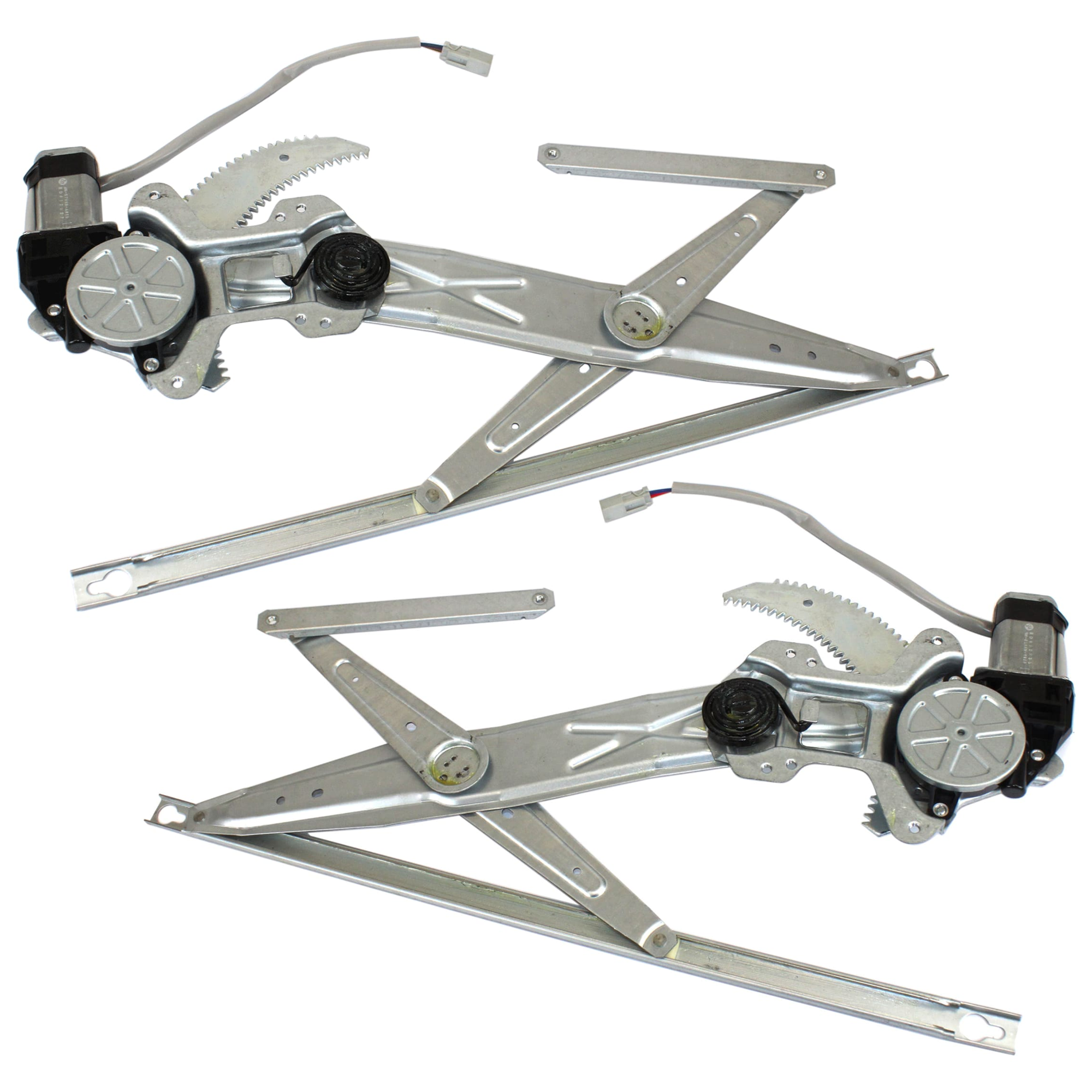 AM CIVIC 92-95 FRONT WINDOW REGULATOR RH AND LH Power w Motor 2 Door SKU SET JH462903 Partslink HO1350112 HO1351112 OEM 72211SR3J01-72251SR3J01